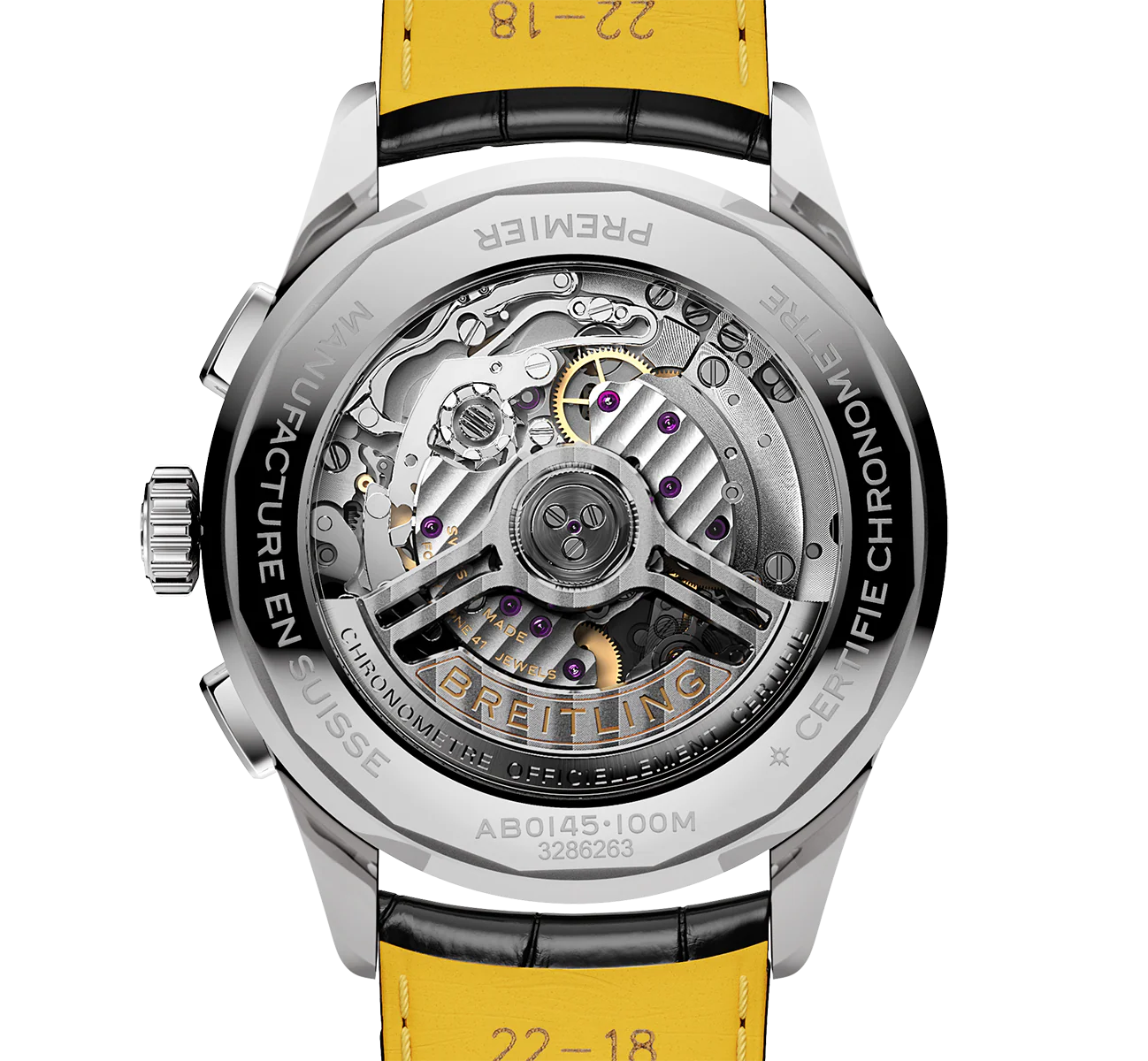 Breitling Premier B01 Chronograph 42mm Watch with Black Dial - Image 2