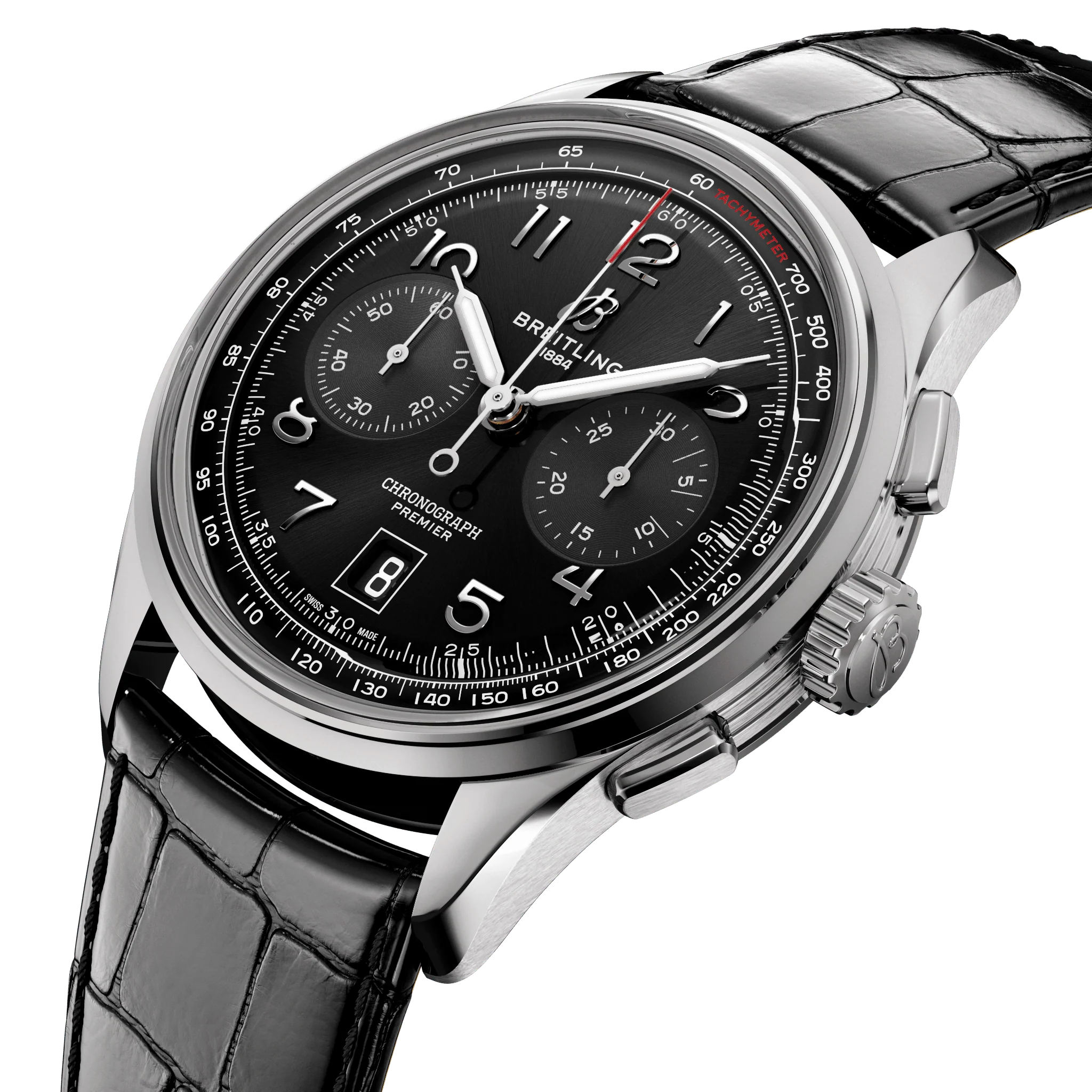 Breitling Premier B01 Chronograph 42mm Watch with Black Dial - Image 3