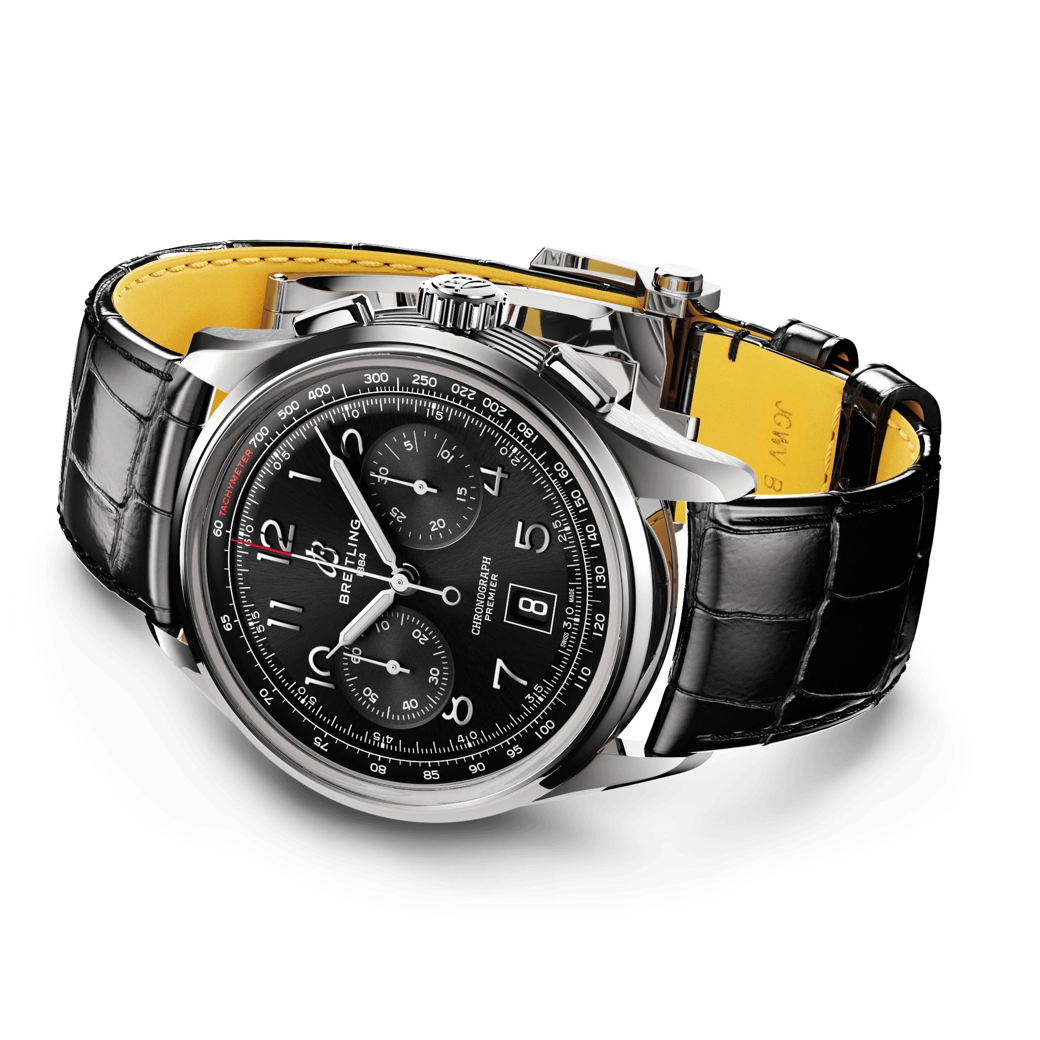 Breitling Premier B01 Chronograph 42mm Watch with Black Dial - Image 4