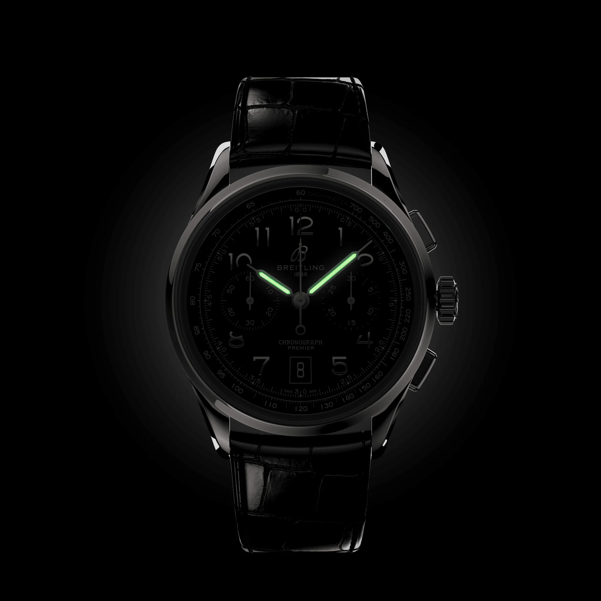 Breitling Premier B01 Chronograph 42mm Watch with Black Dial - Image 5