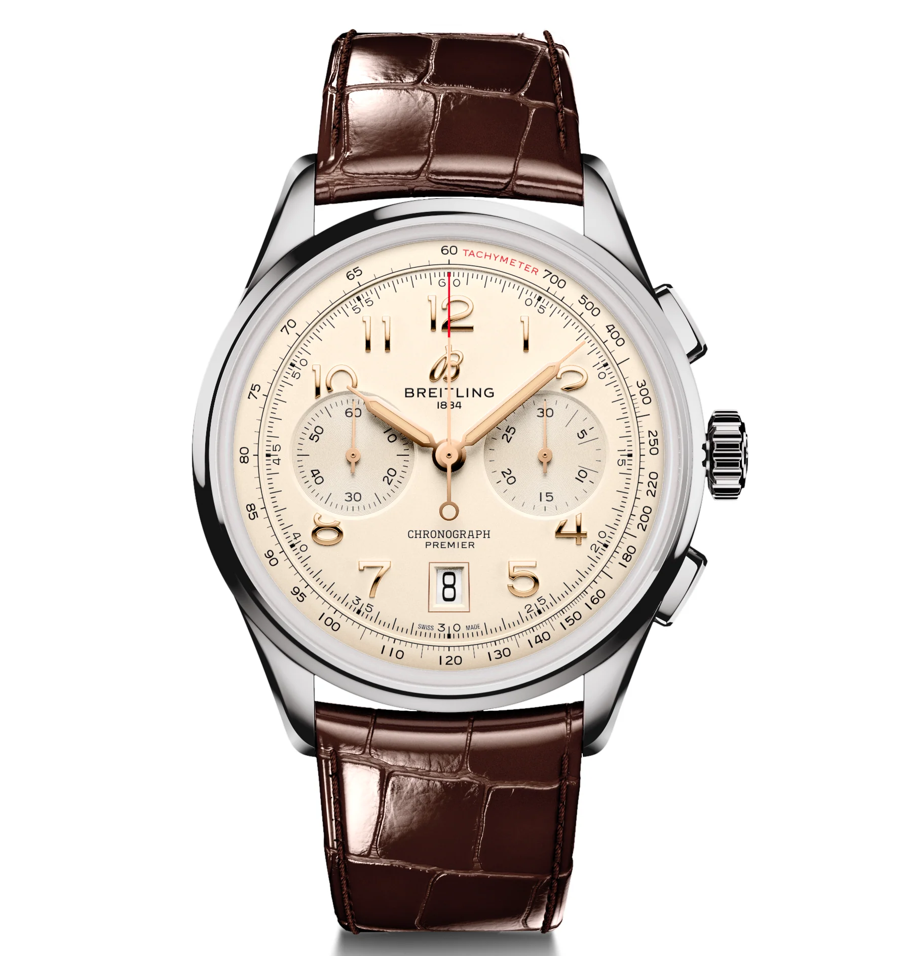 Breitling Premier B01 Chronograph 42mm Watch with Cream Dial
