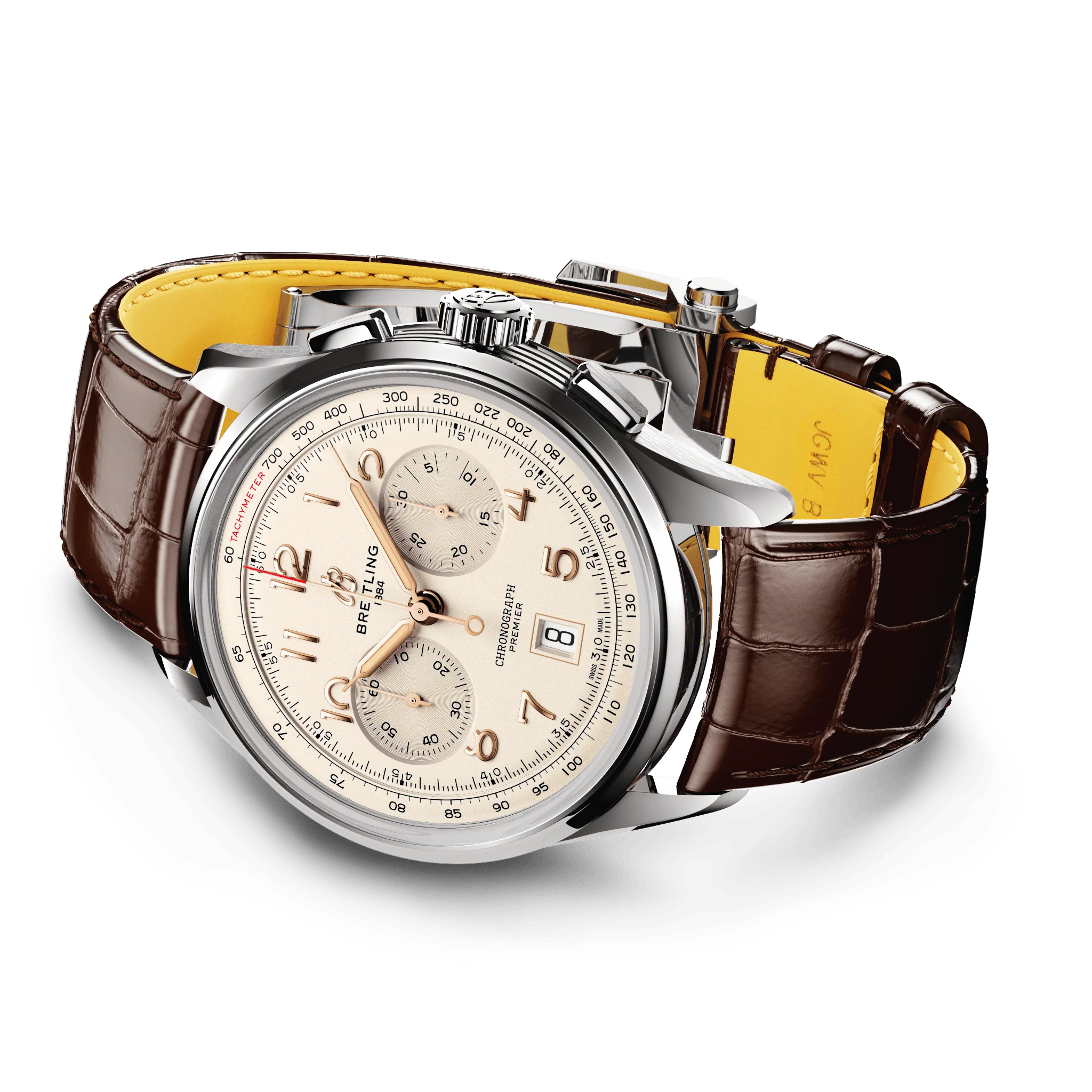 Breitling Premier B01 Chronograph 42mm Watch with Cream Dial - Image 4