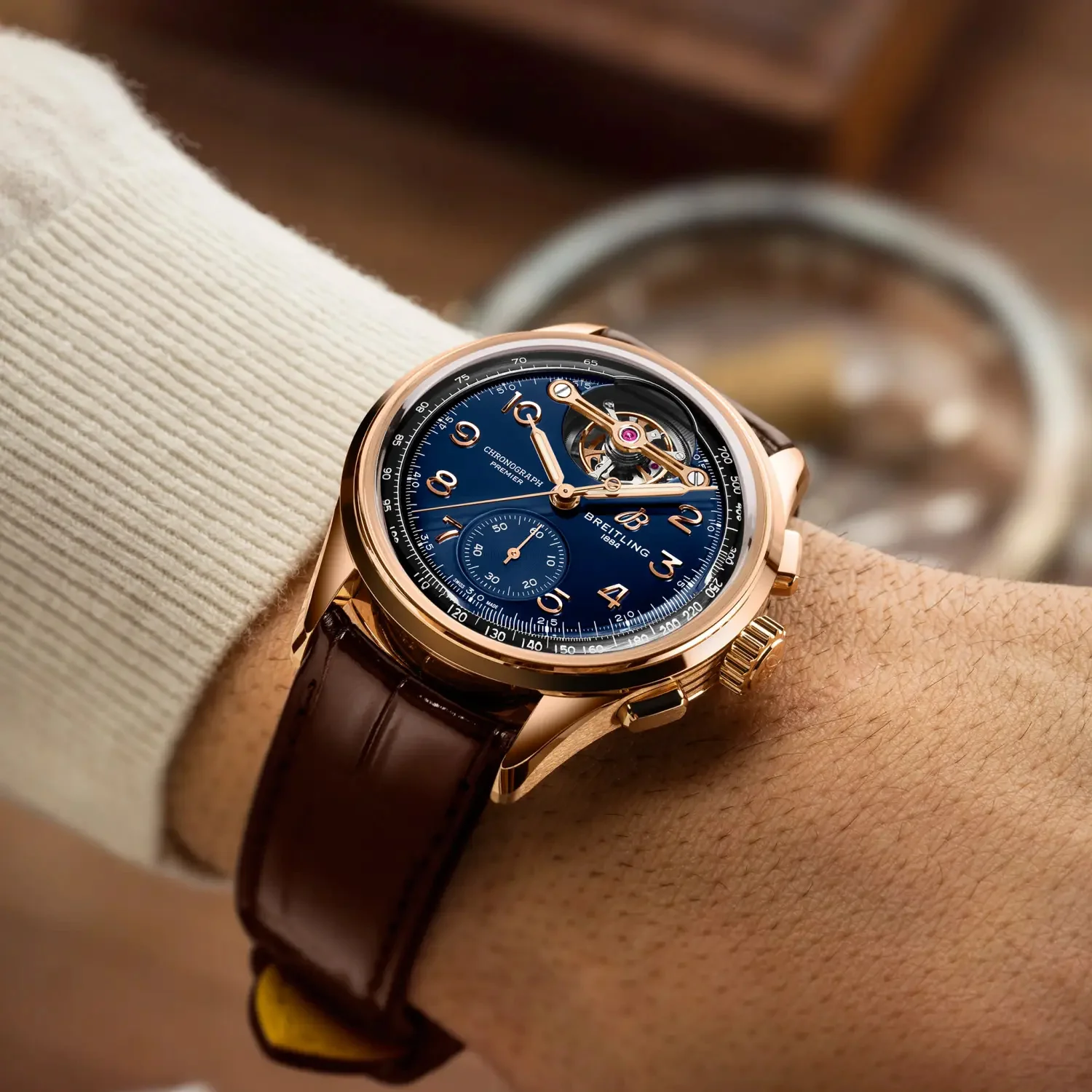 Breitling Premier B21 Chronograph Tourbillon 42 Watch, Limited Edition - Image 5