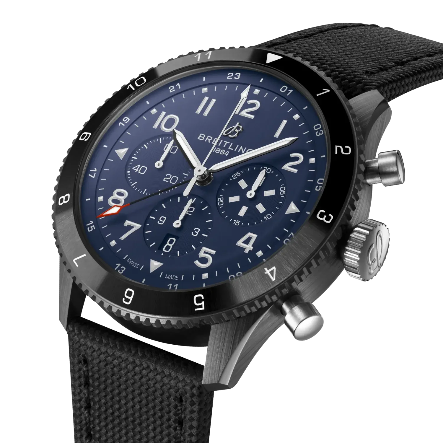 Breitling Super AVI B04 Chronograph GMT 46 Tribute To Vought F4U Corsair with Black Strap - Image 2