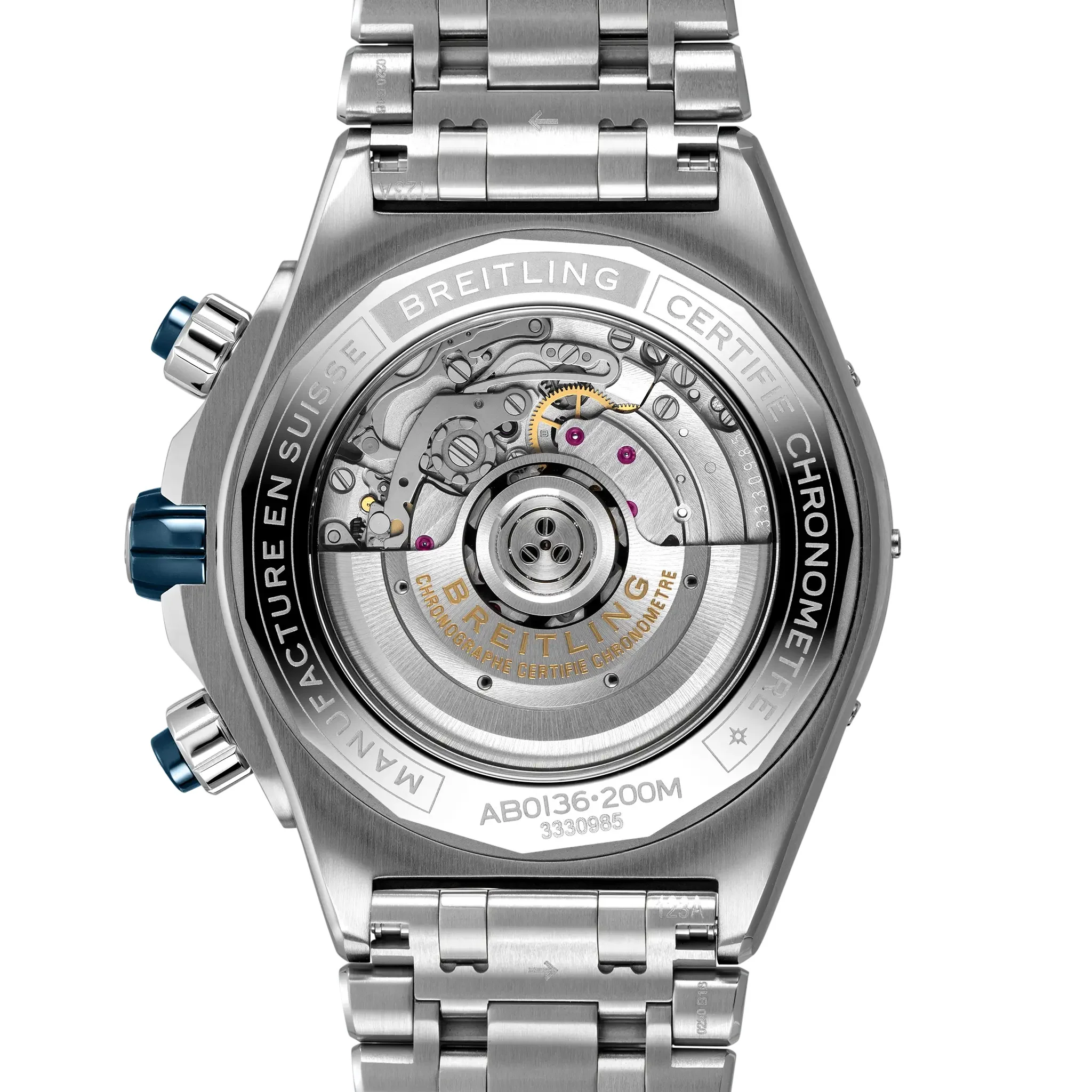 Breitling Super Chronomat B01 44 Watch with Blue Dial - Image 3