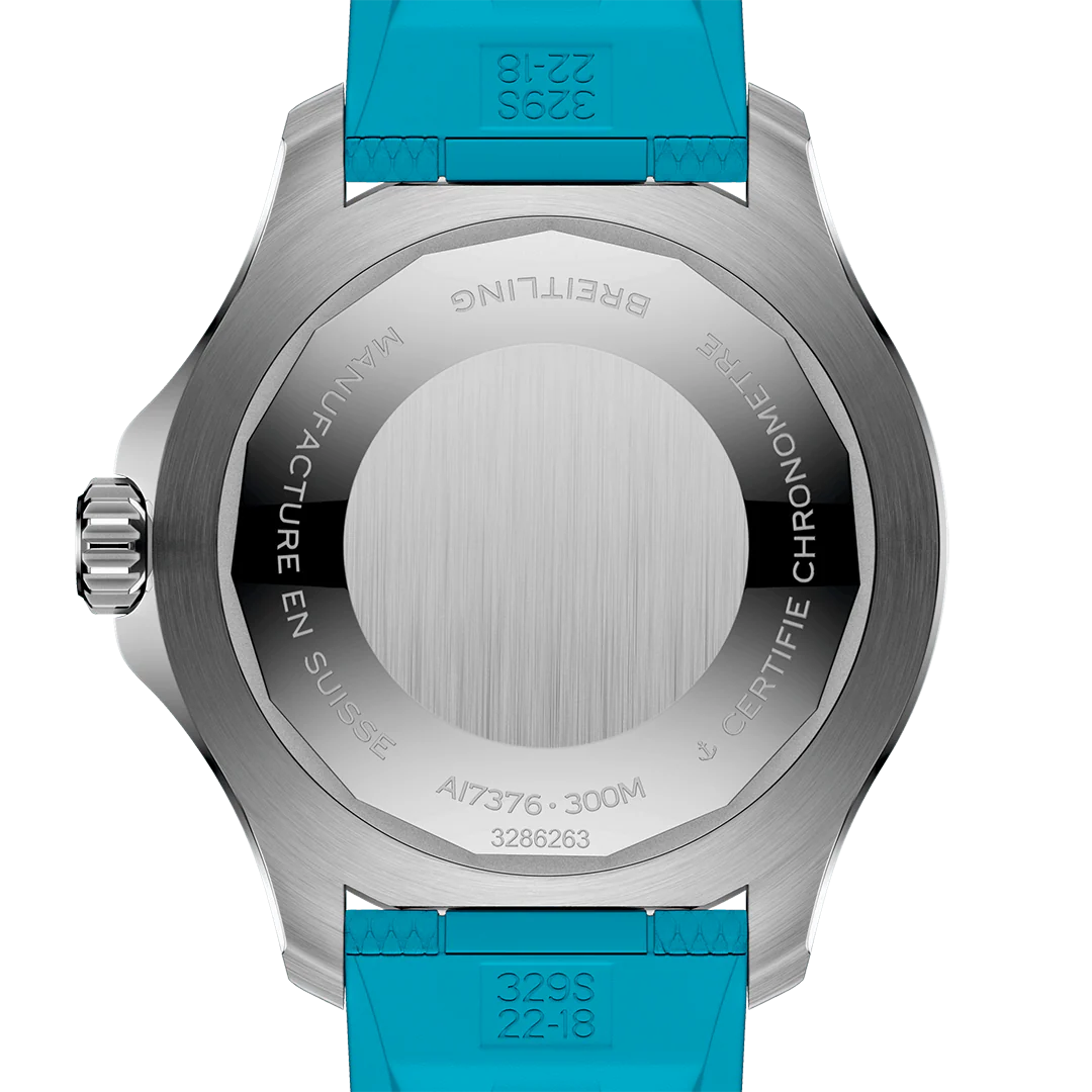 Breitling Superocean Automatic 44 Watch with Turquoise Dial - Image 3