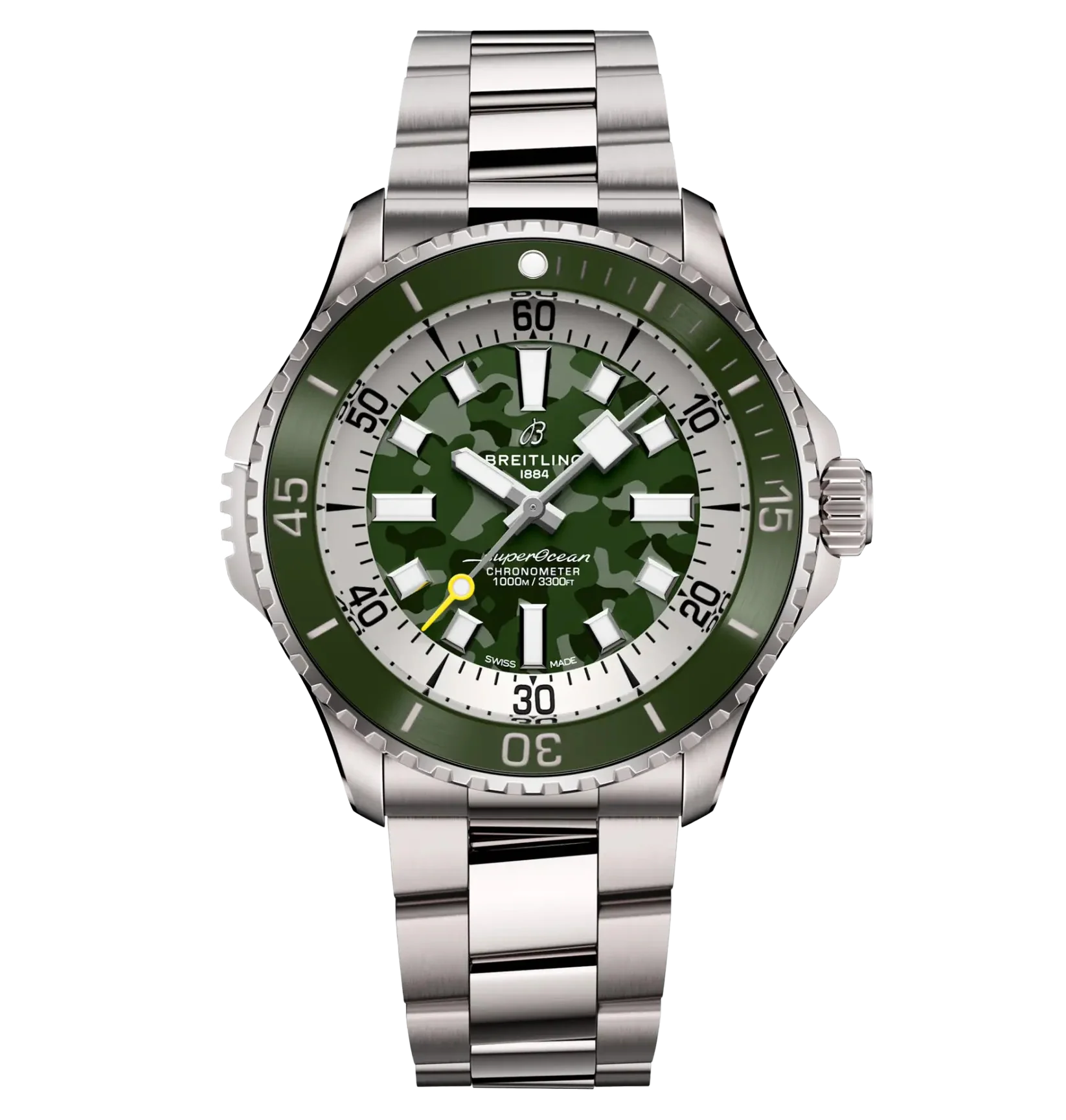 Breitling Superocean Automatic 46 Super Diver Watch with Titanium Bracelet