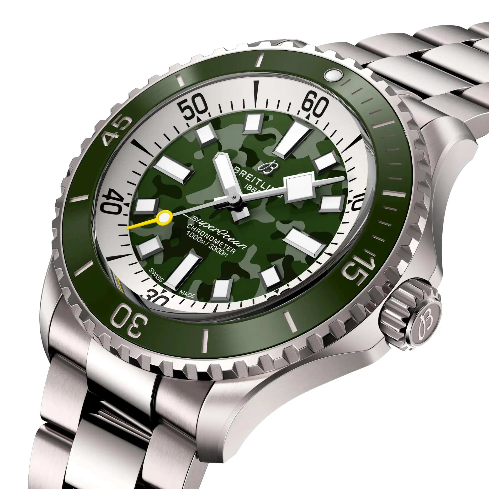 Breitling Superocean Automatic 46 Super Diver Watch with Titanium Bracelet - Image 2