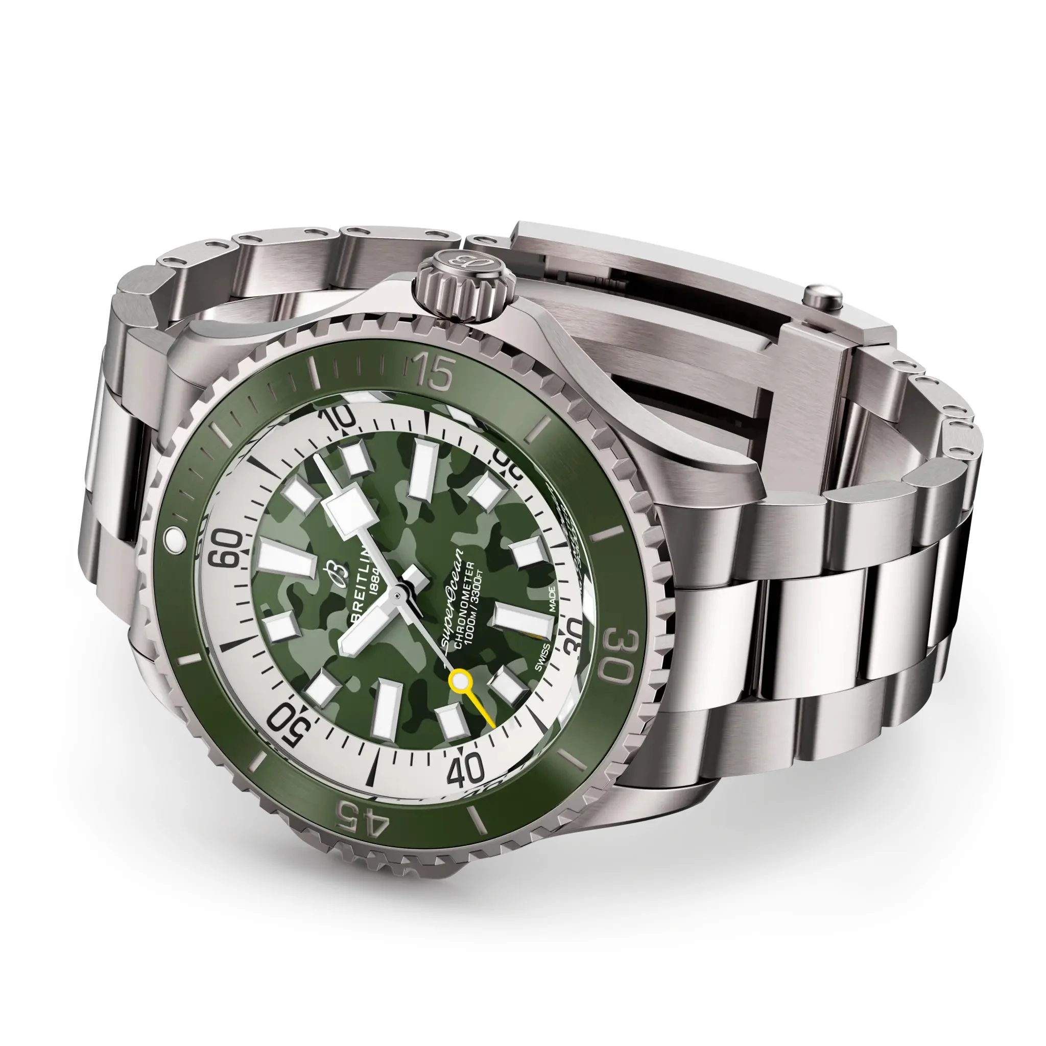 Breitling Superocean Automatic 46 Super Diver Watch with Titanium Bracelet - Image 4