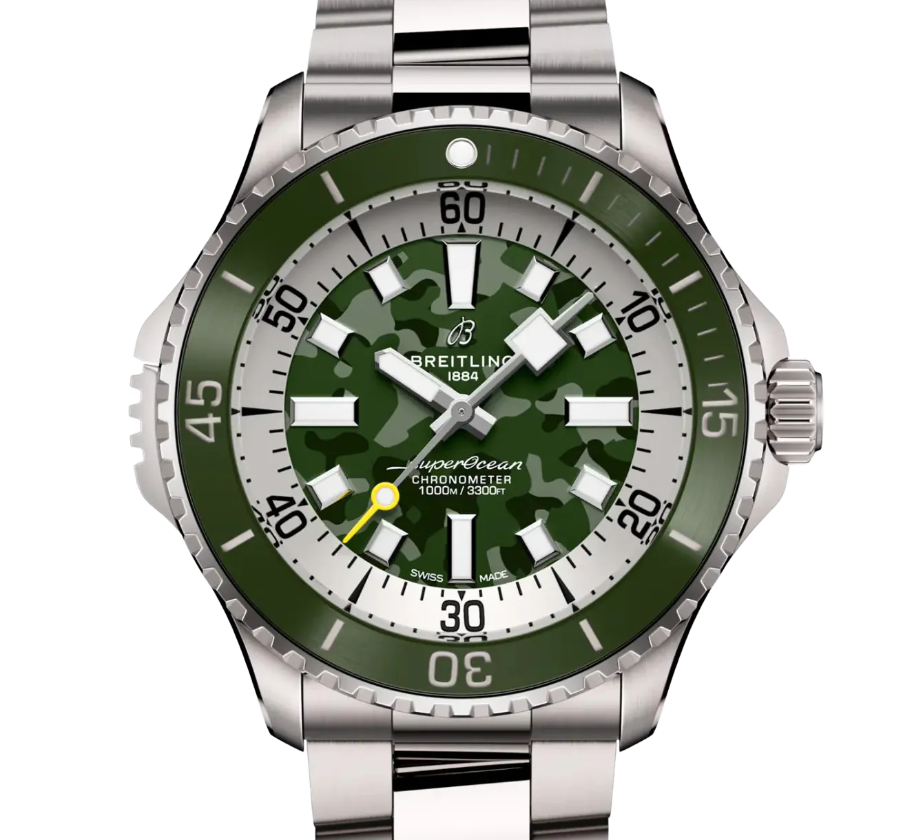Breitling Superocean Automatic 46 Super Diver Watch with Titanium Bracelet - Image 6