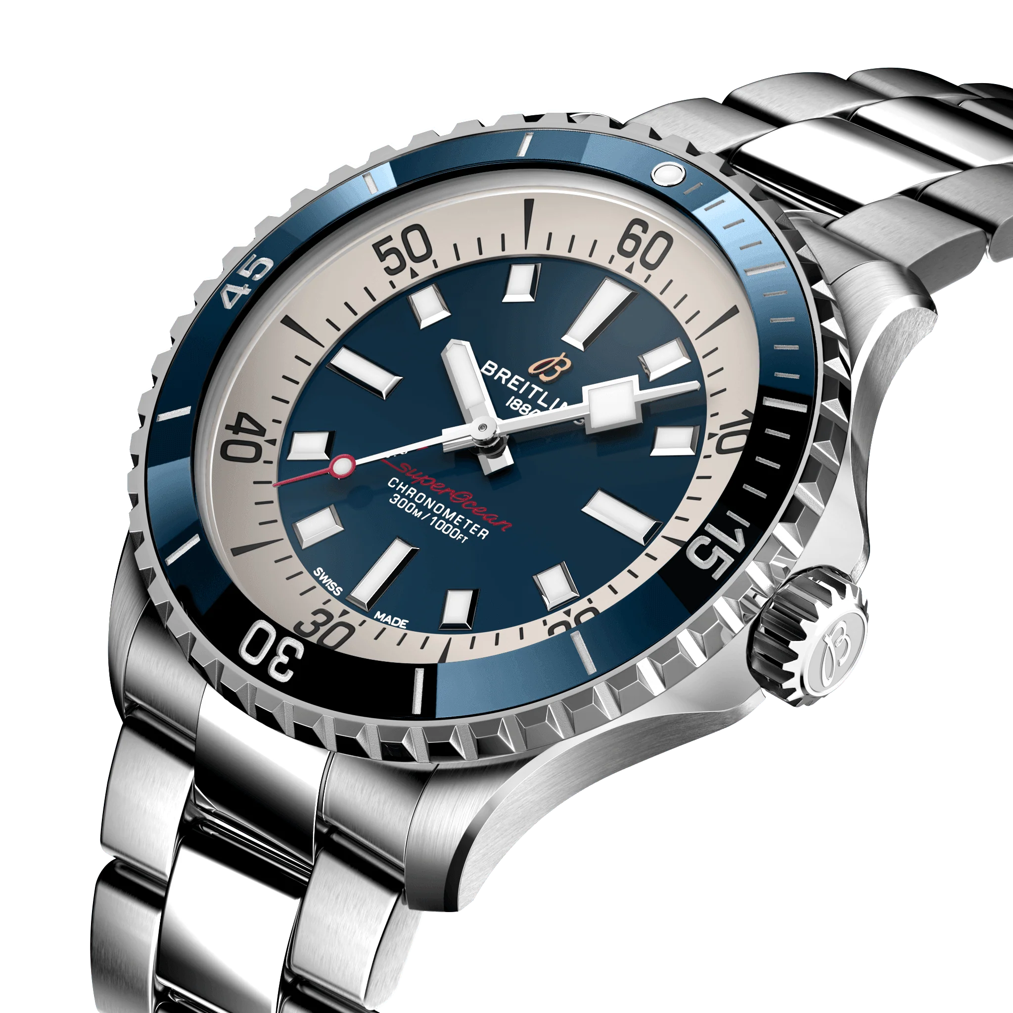 Breitling Superocean Blue Watch, 42mm - Image 2