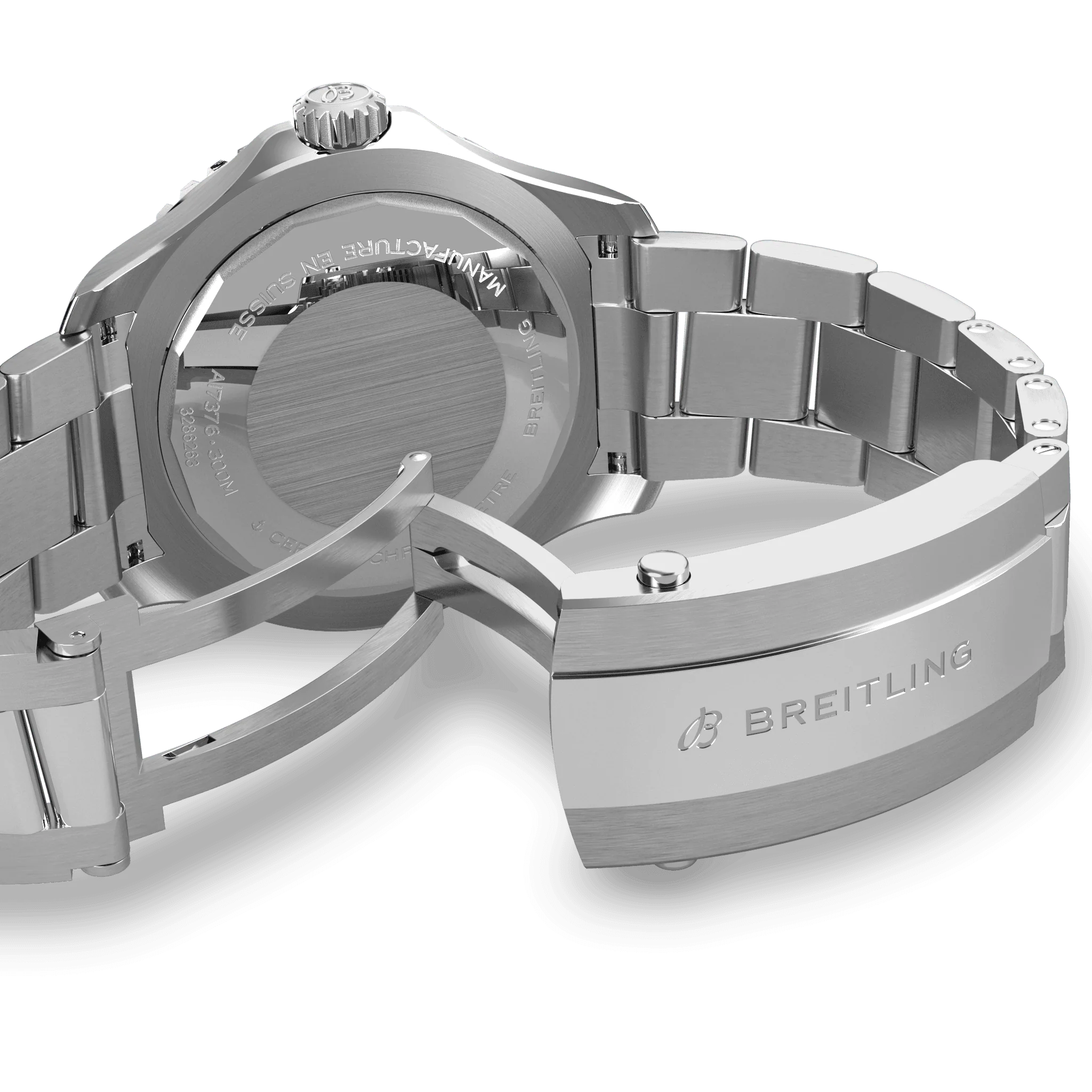 Breitling Superocean Green Watch, 44mm - Image 4