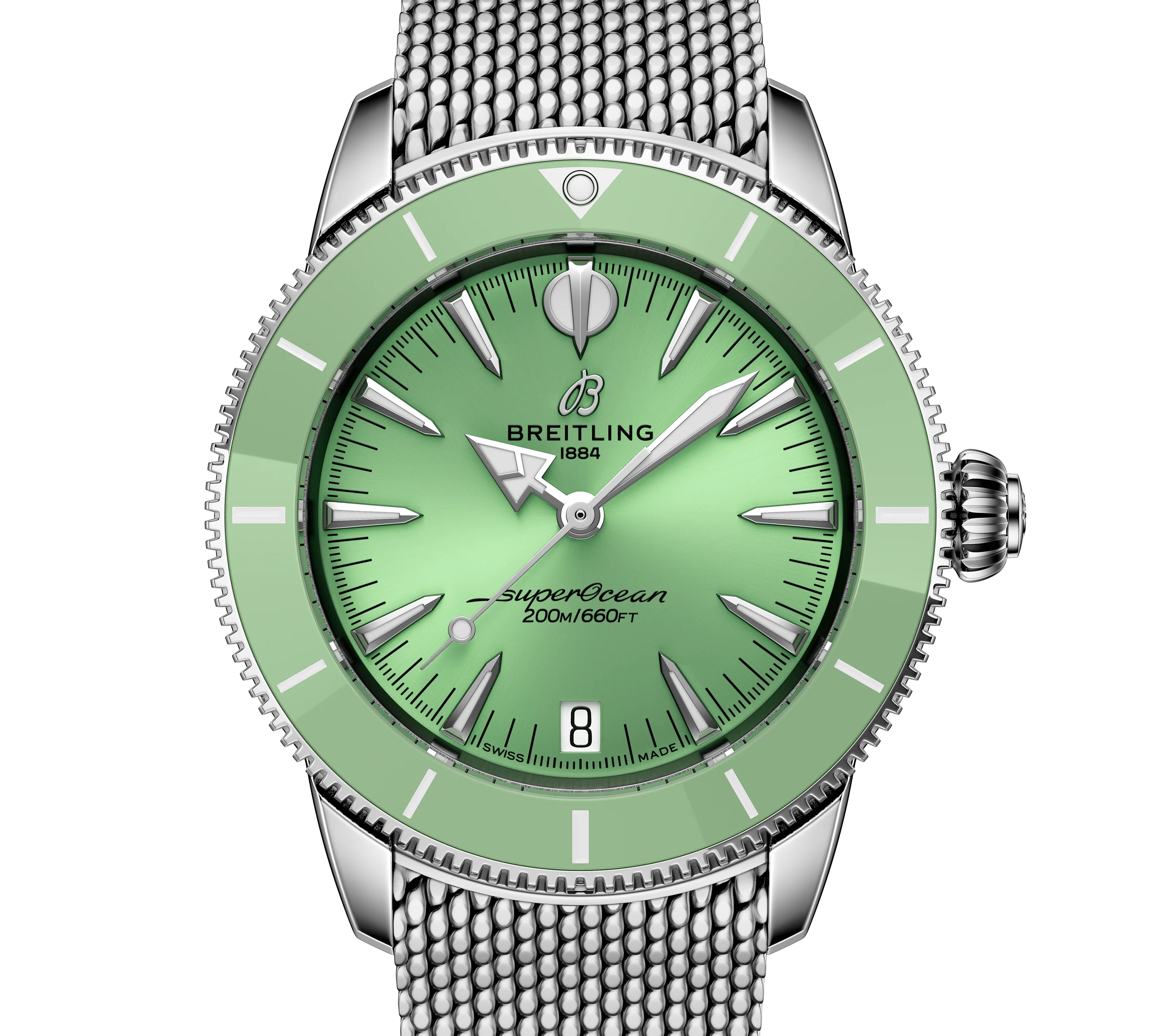 Breitling Superocean Heritage Automatic 36 Watch with Mint Dial - Image 3