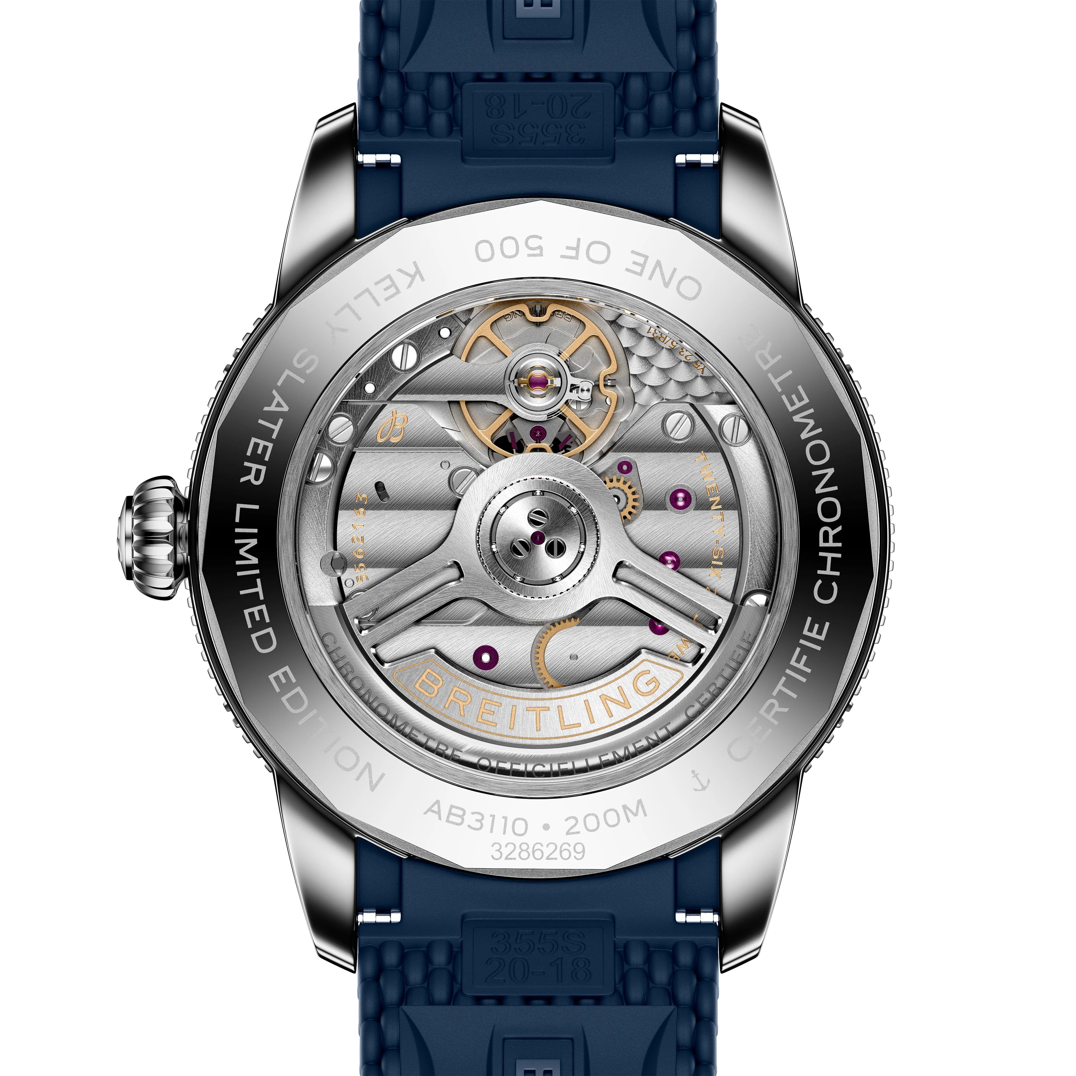 Breitling Superocean Heritage B31 Automatic 40 Watch with Rubber Strap, Kelly Slater Limited Edition - Image 2