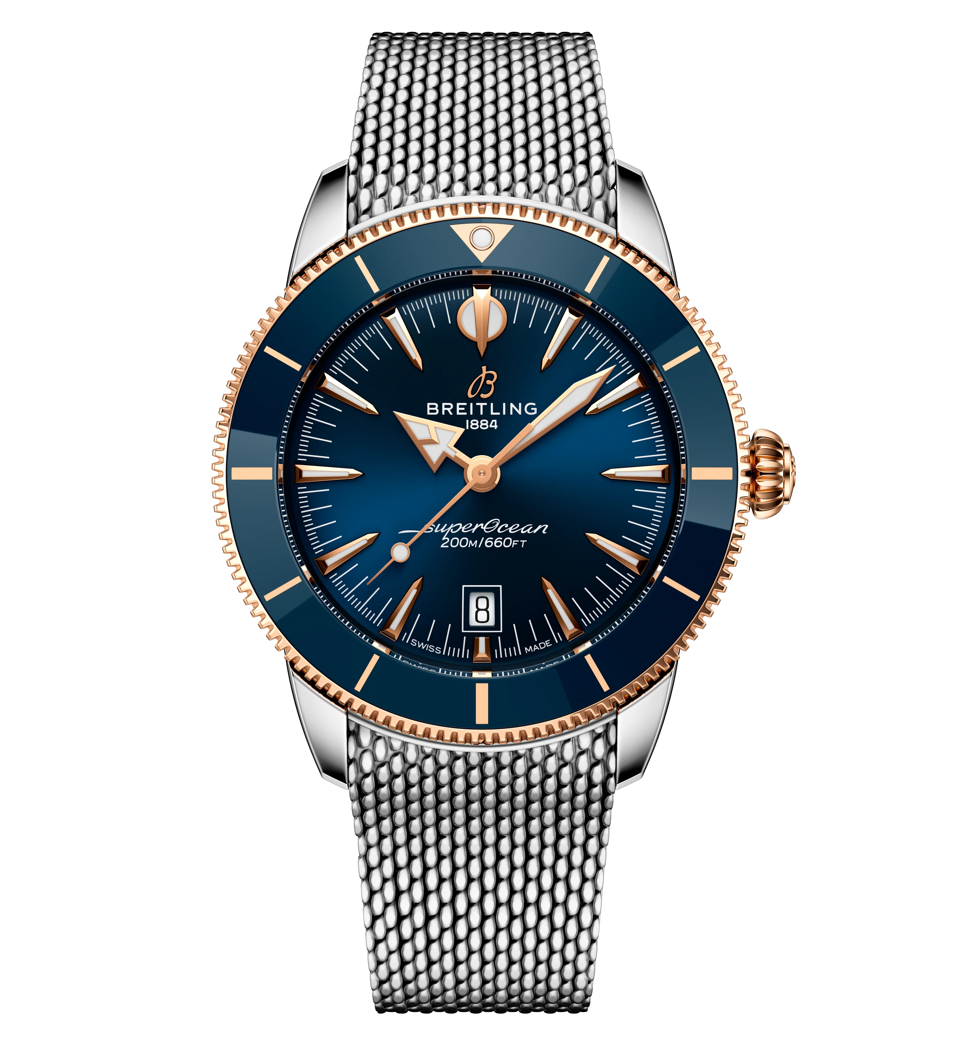 Breitling Superocean Heritage B31 Automatic 44 Watch with Blue Dial