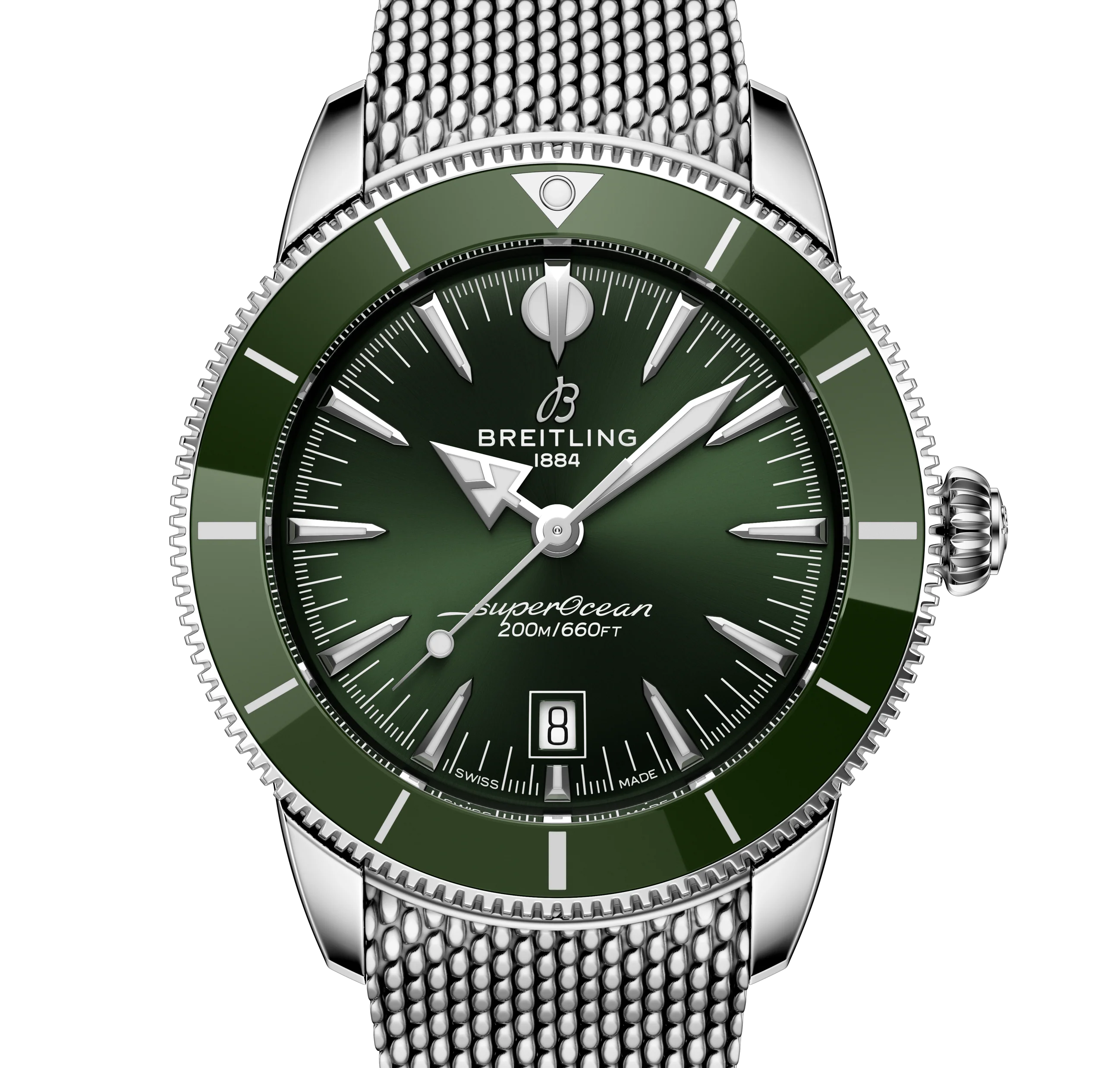 Breitling Superocean Heritage B31 Automatic 44 Watch with Green Dial - Image 3
