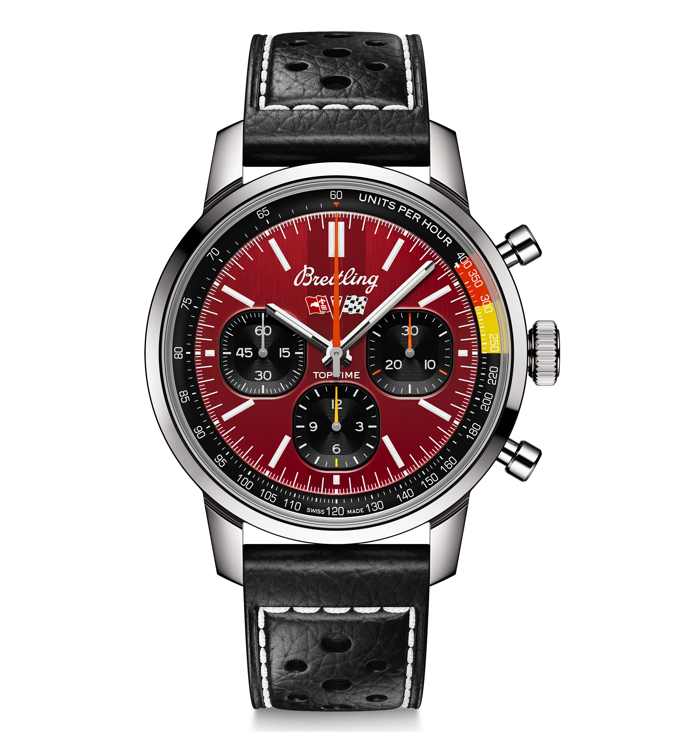 Breitling Top Time B01 Chevrolet Corvette 41mm Watch with Red Dial