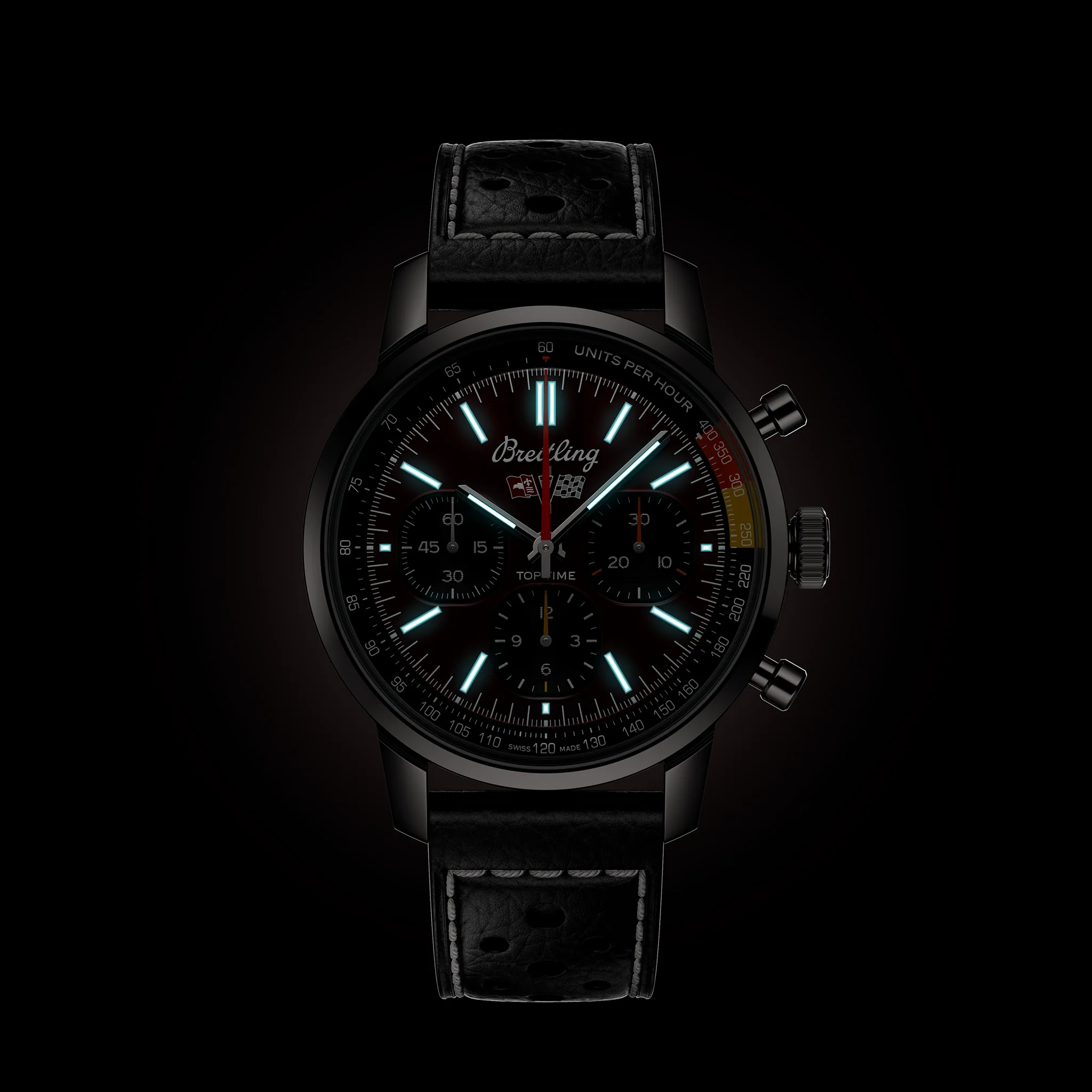 Breitling Top Time B01 Chevrolet Corvette 41mm Watch with Red Dial - Image 6