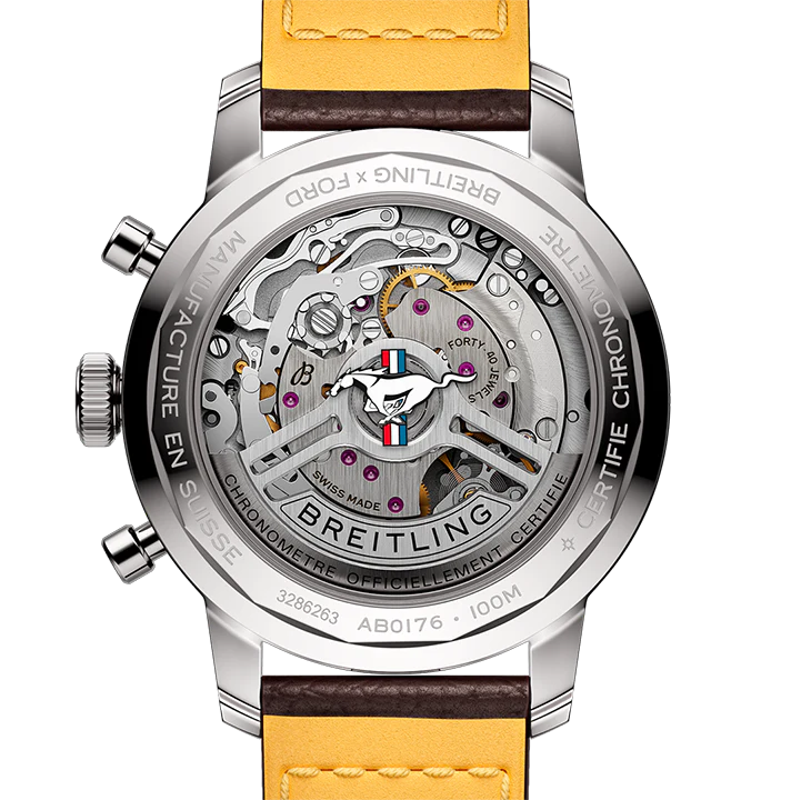 Breitling Top Time B01 Ford Mustang 41mm Watch with Green Dial - Image 4