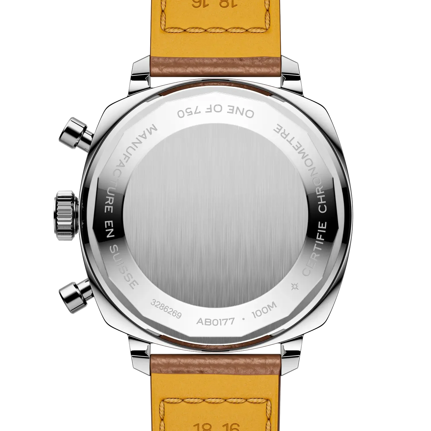 Breitling Top Time B01 Racing 38 Watch with Beige Leather Strap, Limited Edition - Image 3
