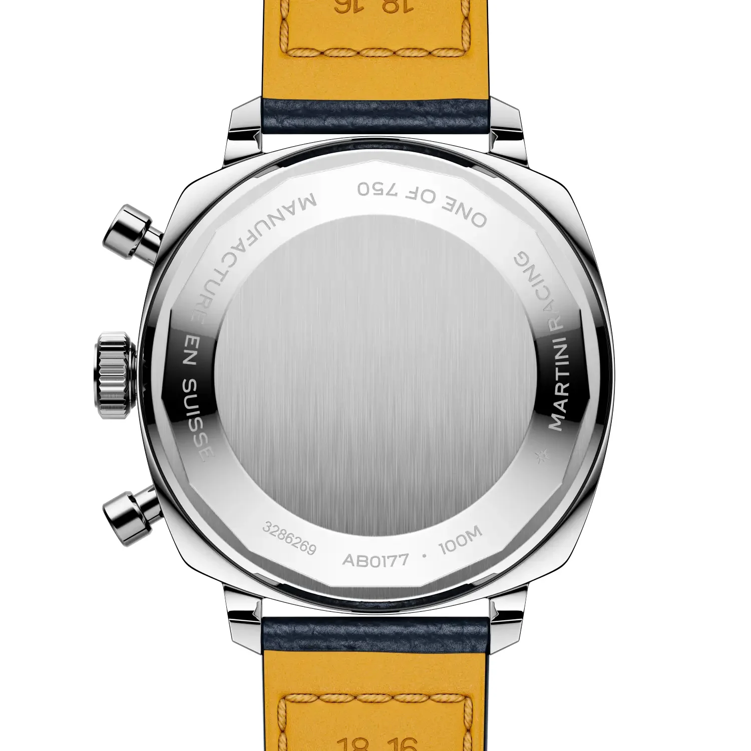 Breitling Top Time B01 Racing 38mm Watch with Dark Blue Leather Strap, Limited Edition - Image 3