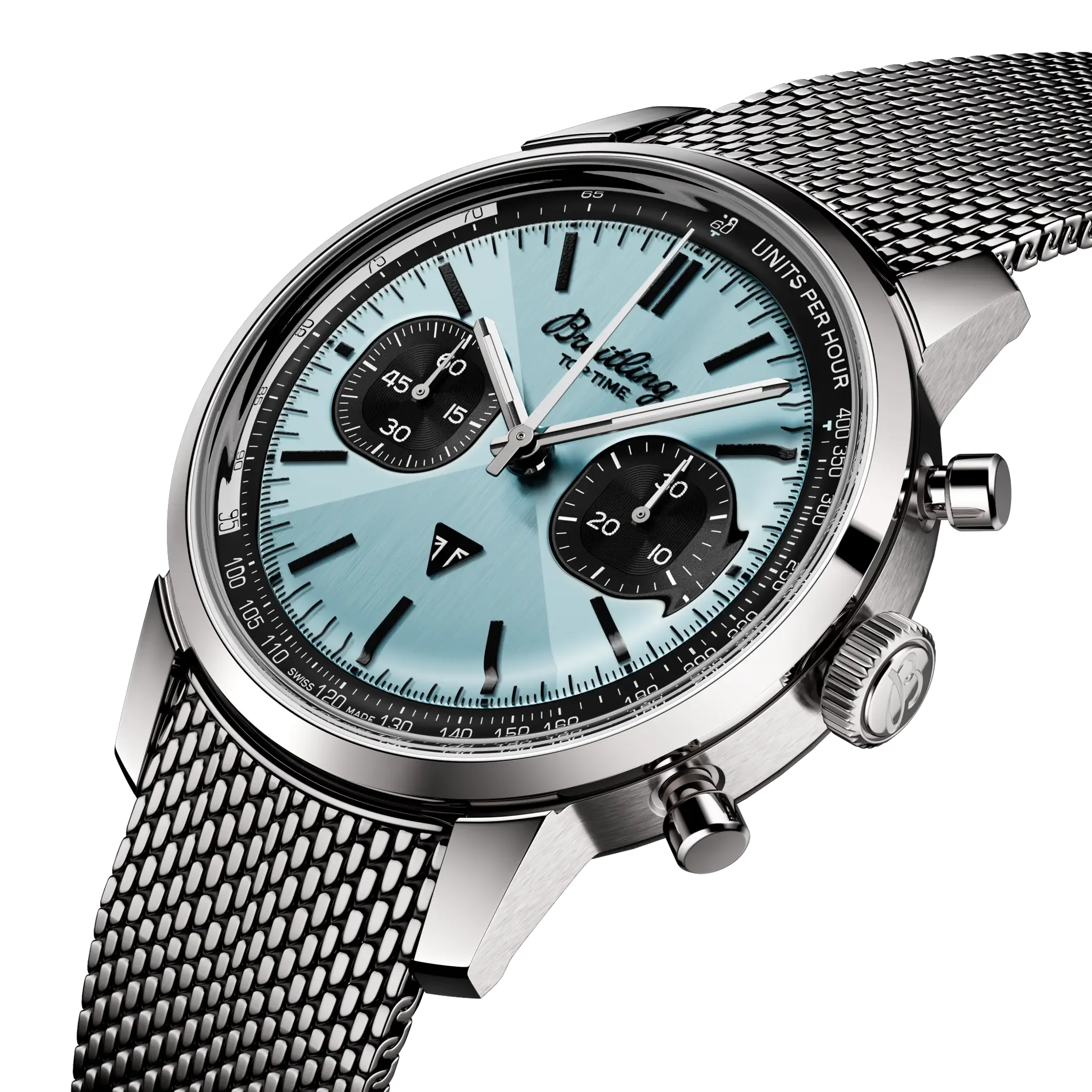 Breitling Top Time B01 Triumph 41 Watch with Stainless Steel Bracelet - Image 2