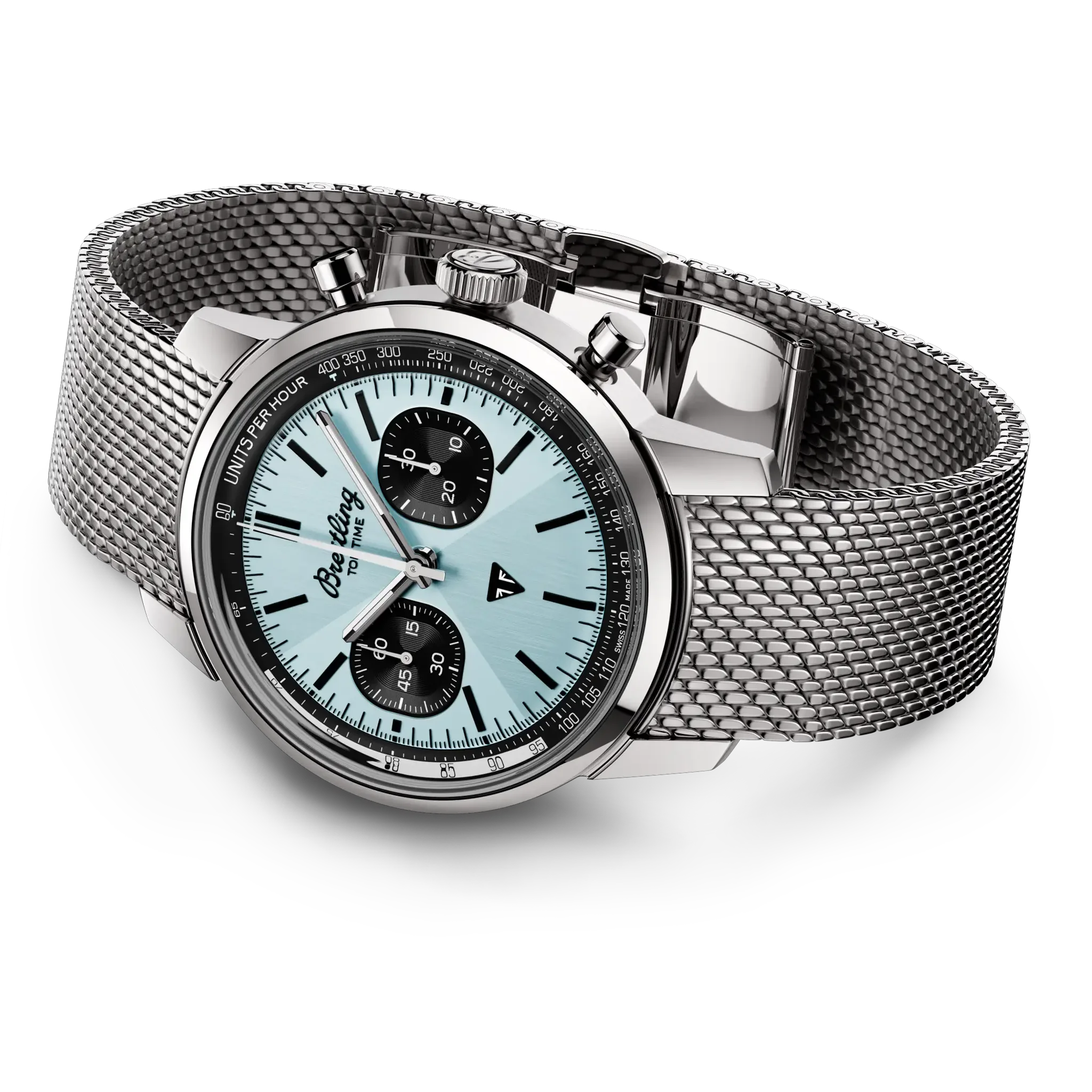 Breitling Top Time B01 Triumph 41 Watch with Stainless Steel Bracelet - Image 3