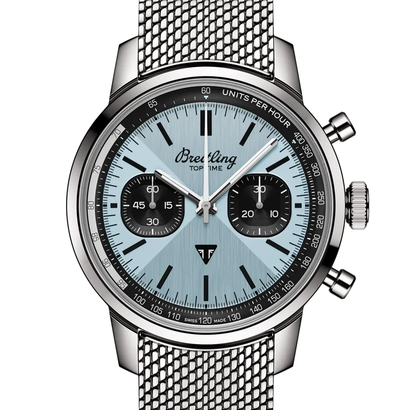 Breitling Top Time B01 Triumph 41 Watch with Stainless Steel Bracelet - Image 6