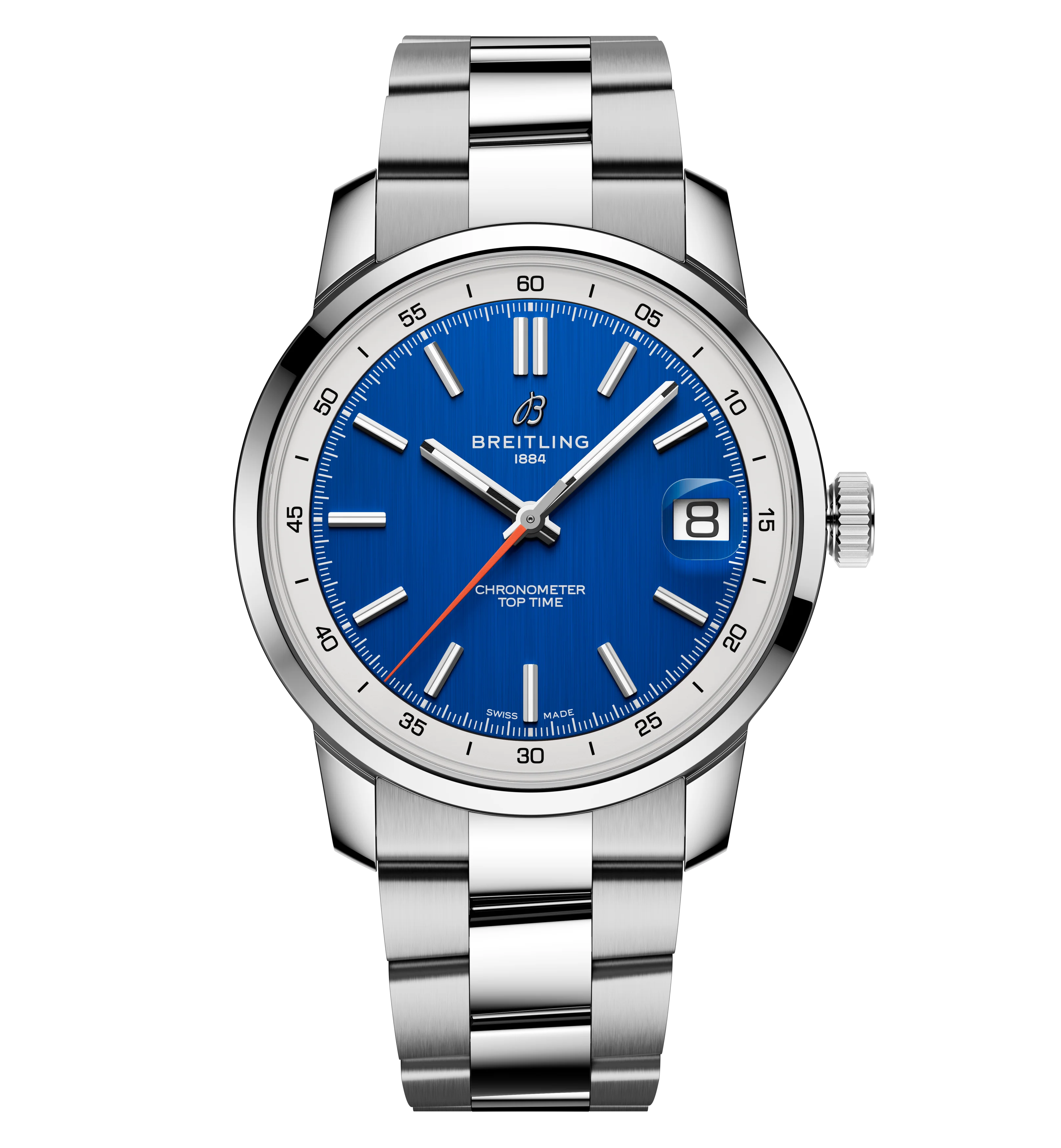 Breitling Top Time B31 38mm Watch with Blue Dial