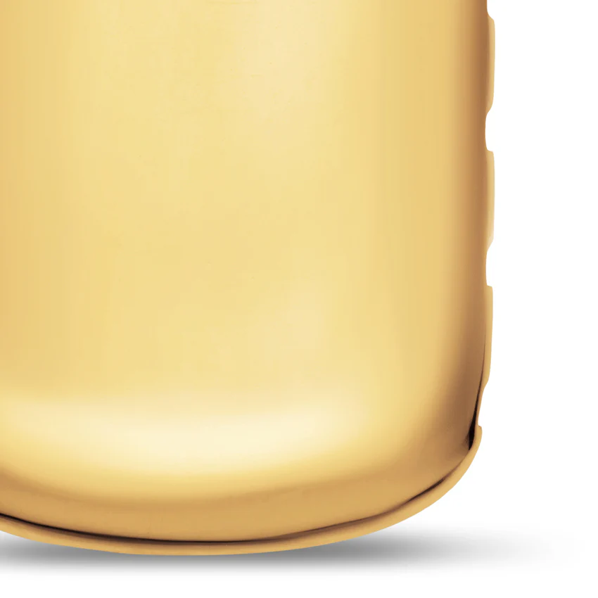 Chevron Tag in 18K Yellow Gold with Diamonds, 27mm - Image 5