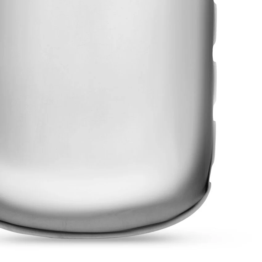 Chevron Tag in Sterling Silver, 27mm - Image 5