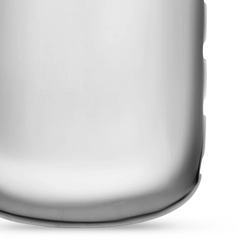 Chevron Tag in Sterling Silver with Black Diamonds, 27mm - Image 5