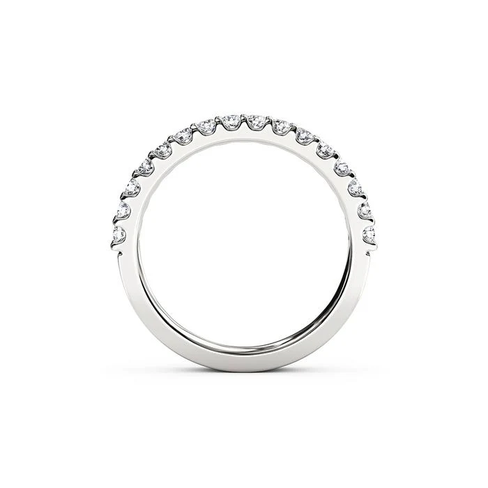 The Studio Collection 16 Stone Prong Set Wedding Band - Image 3