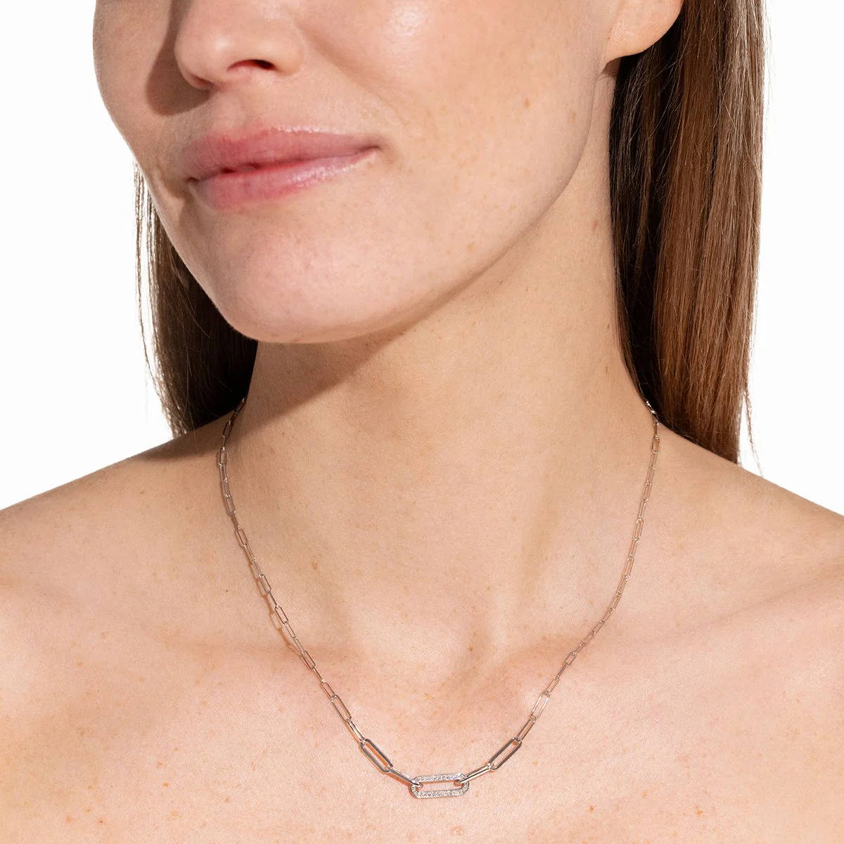 Dinh Van Maillon Small Diamond Necklace - Image 2