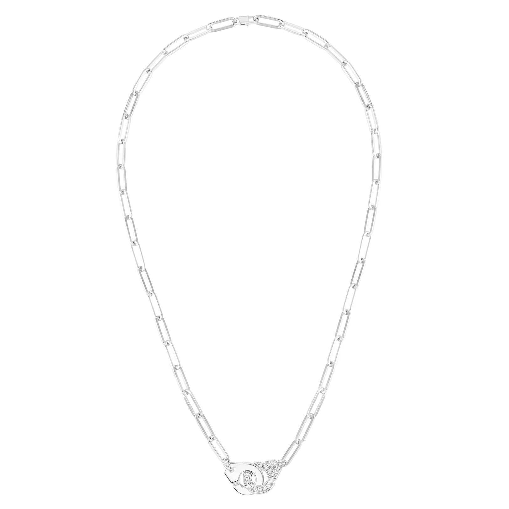 Dinh Van Menottes R12 Diamond Necklace