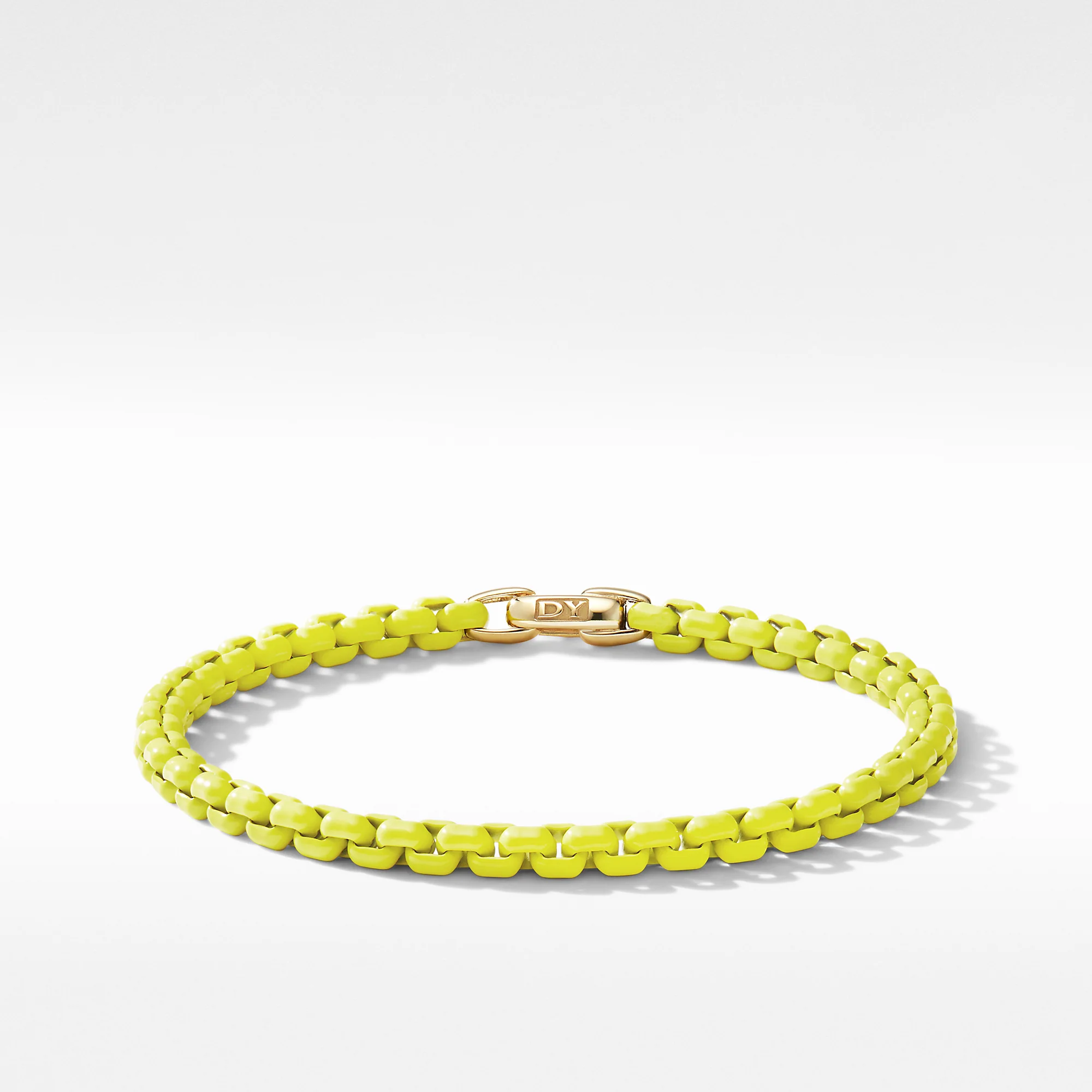 DY Bel Aire Chain Bracelet in Yellow with 14K Yellow Gold Accent, Size Medium