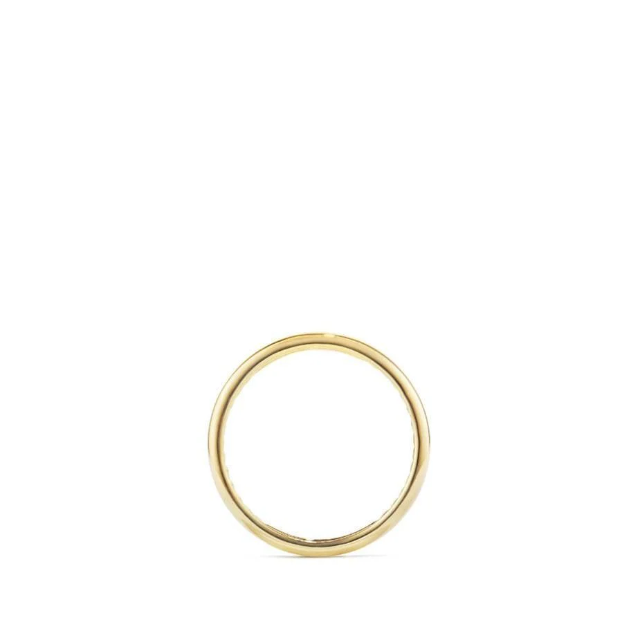 DY Classic Band Ring in 18K Yellow Gold, Size 9 - Image 2