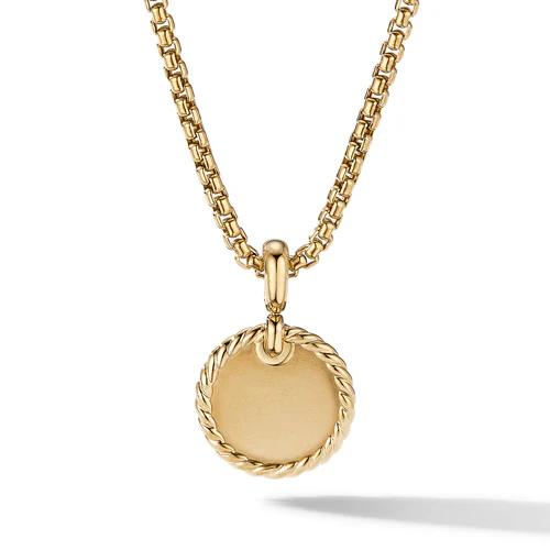 DY Elements Enhancer with Pavé Diamonds in 18K Yellow Gold - Image 3