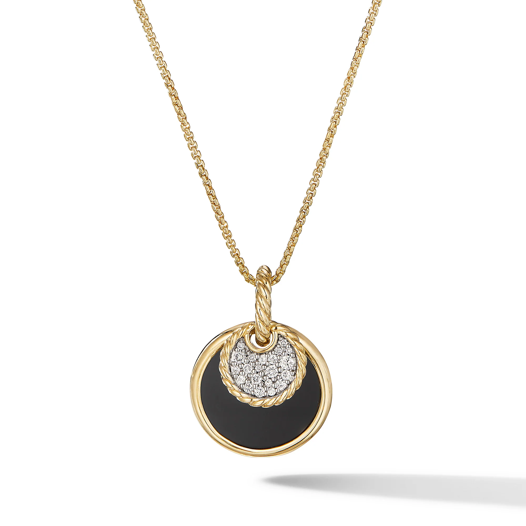 DY ElementsĀ® Small Pendant Necklace in 18K Yellow Gold