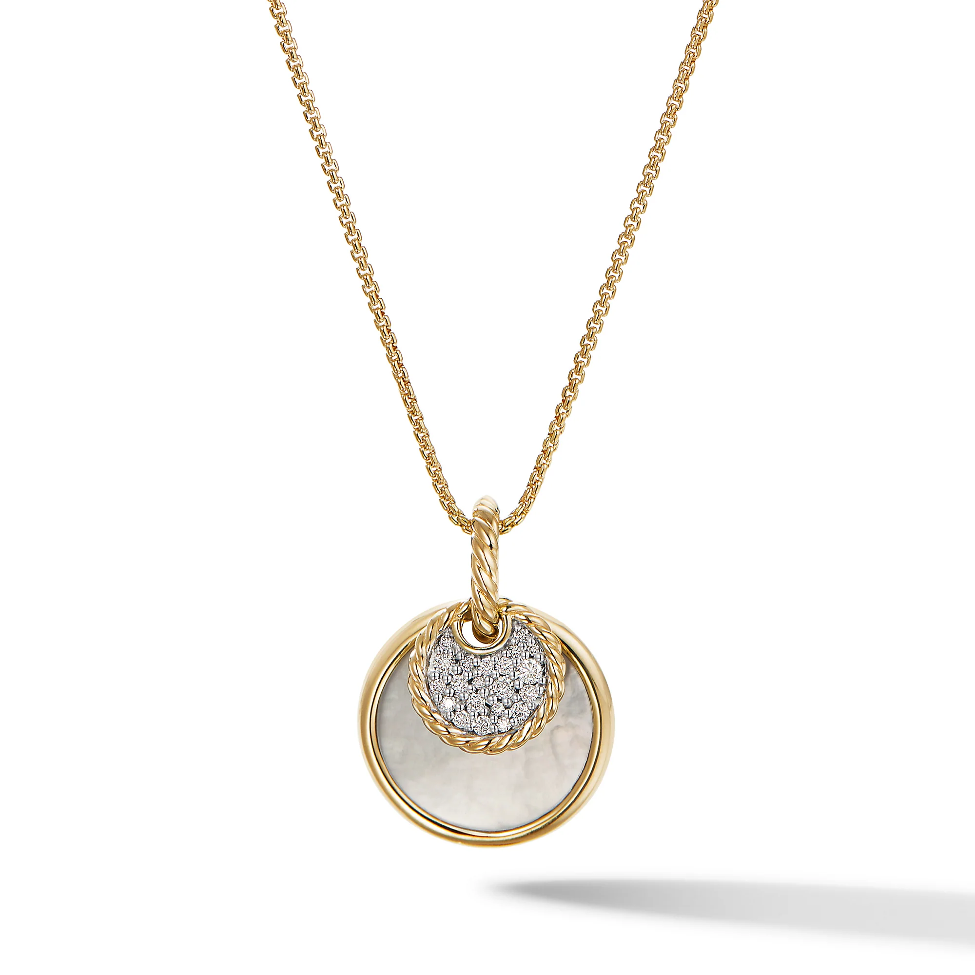 DY ElementsĀ® Small Pendant Necklace in 18K Yellow Gold - Image 2