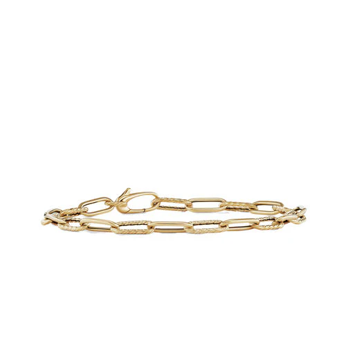 DY Madison Chain Bracelet in 18K Yellow Gold