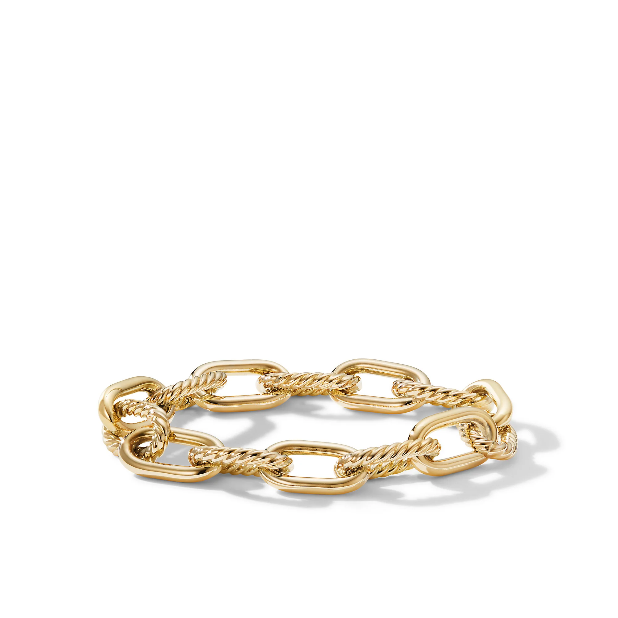 DY MadisonĀ® Chain Bracelet in 18K Yellow Gold, Size Medium