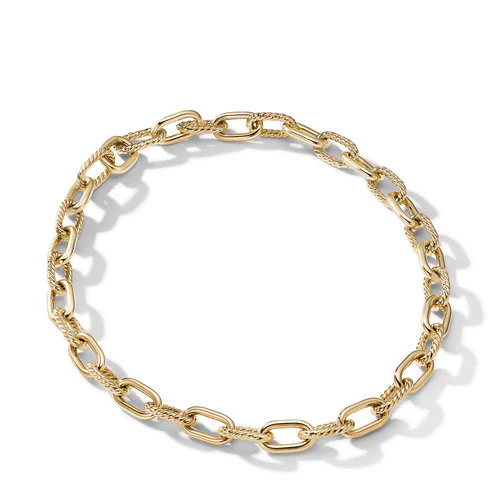 DY Madison Chain Necklace in 18K Yellow Gold - Image 2