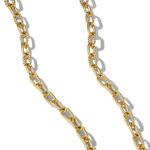 DY Madison Chain Necklace in 18K Yellow Gold - Image 2