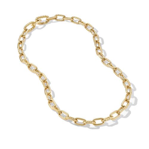 DY Madison Chain Necklace in 18K Yellow Gold - Image 3