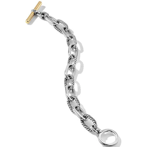 DY Madison Toggle Chain Bracelet with 18K Yellow Gold - Image 3