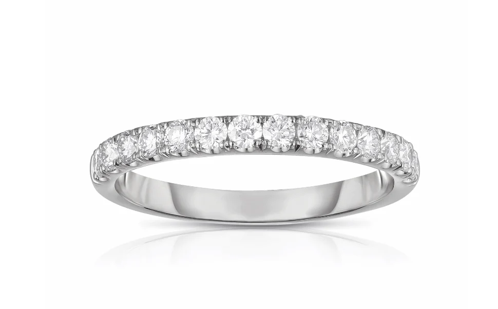 Fink's 14K White Gold 1/2 Way Round Diamond Band