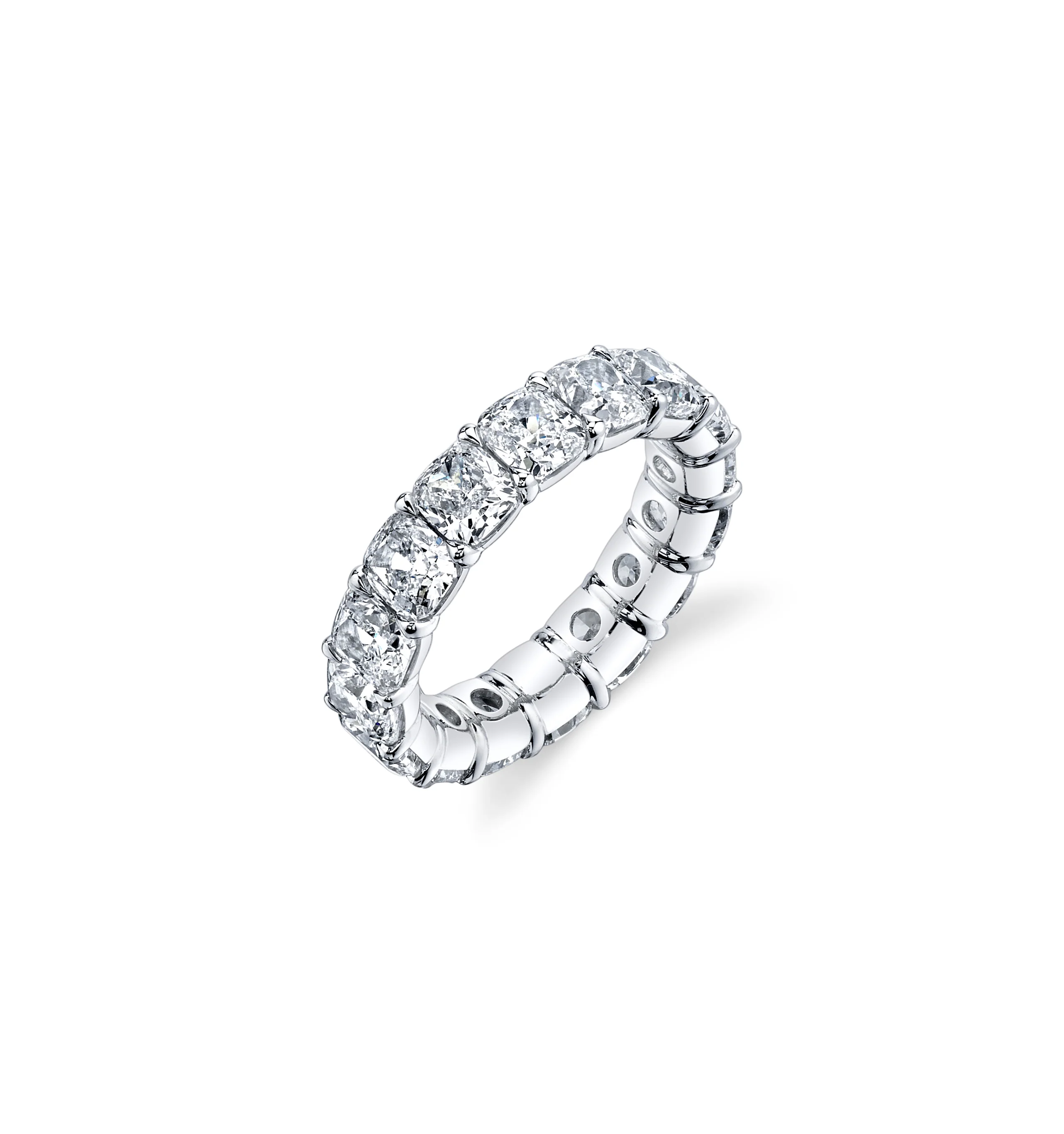 Fink's Exclusive Cushion Diamond Eternity Band