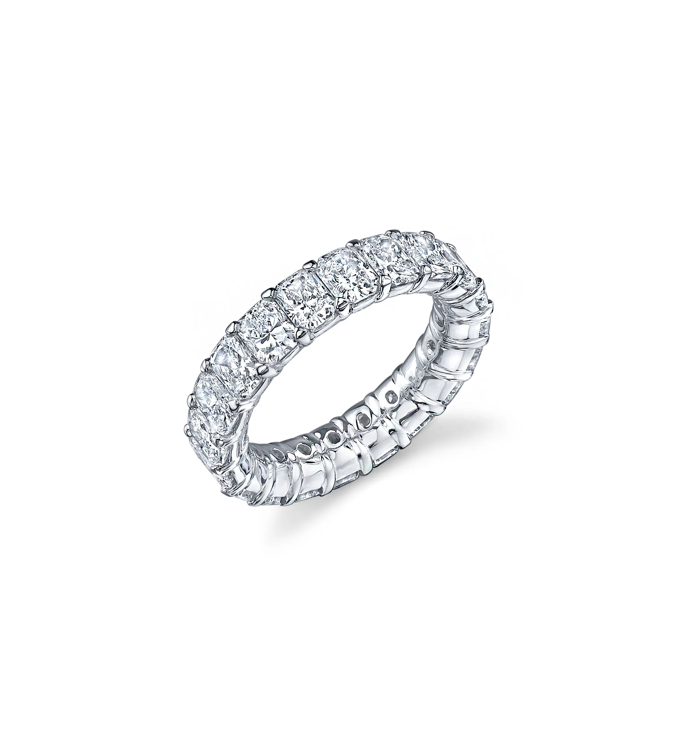 Fink's Exclusive Radiant Diamond Eternity Band in Platinum