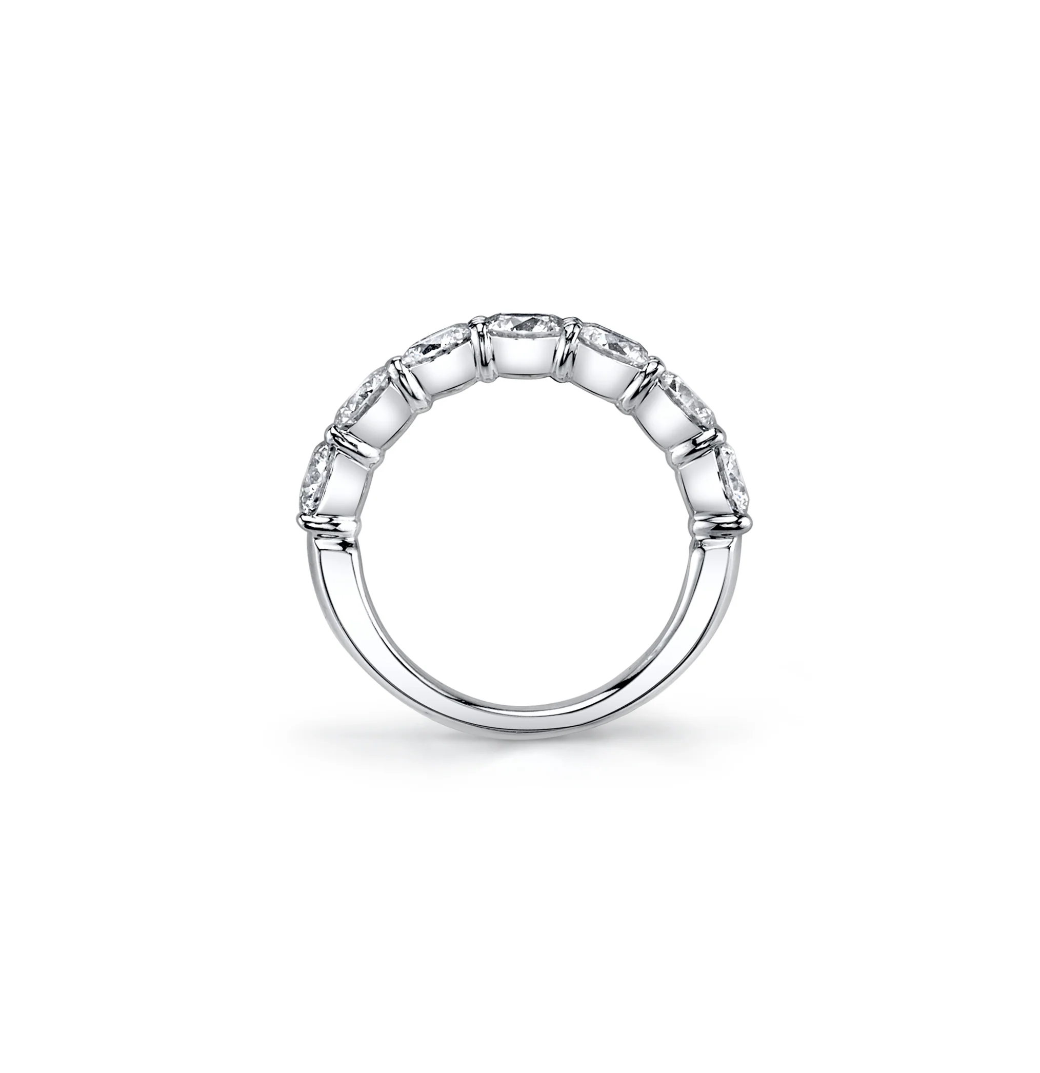 Fink's Exclusive Round Diamond Band in Platinum - Image 2